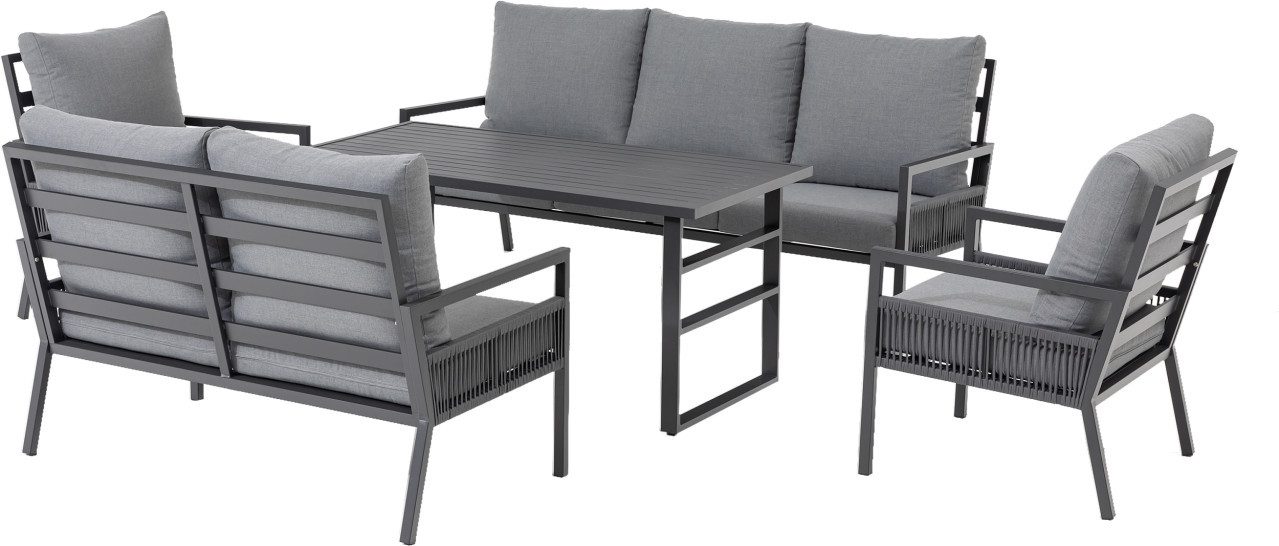 Primaster Gartenlounge-Set Primaster Gartenmöbel-Set Tarent, Witterungsbeständig