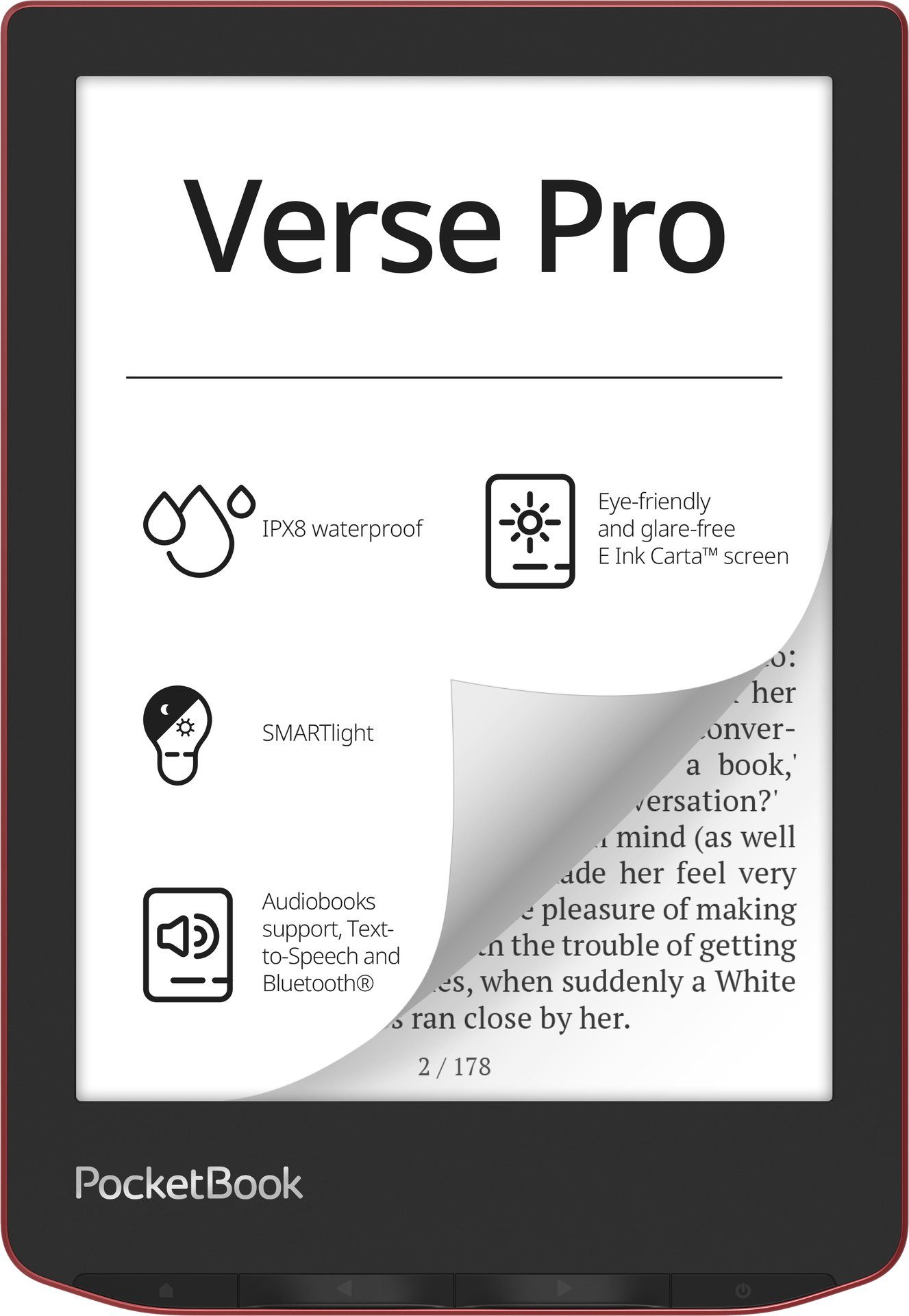 PocketBook Verse Pro E-Book (6", 16 GB)