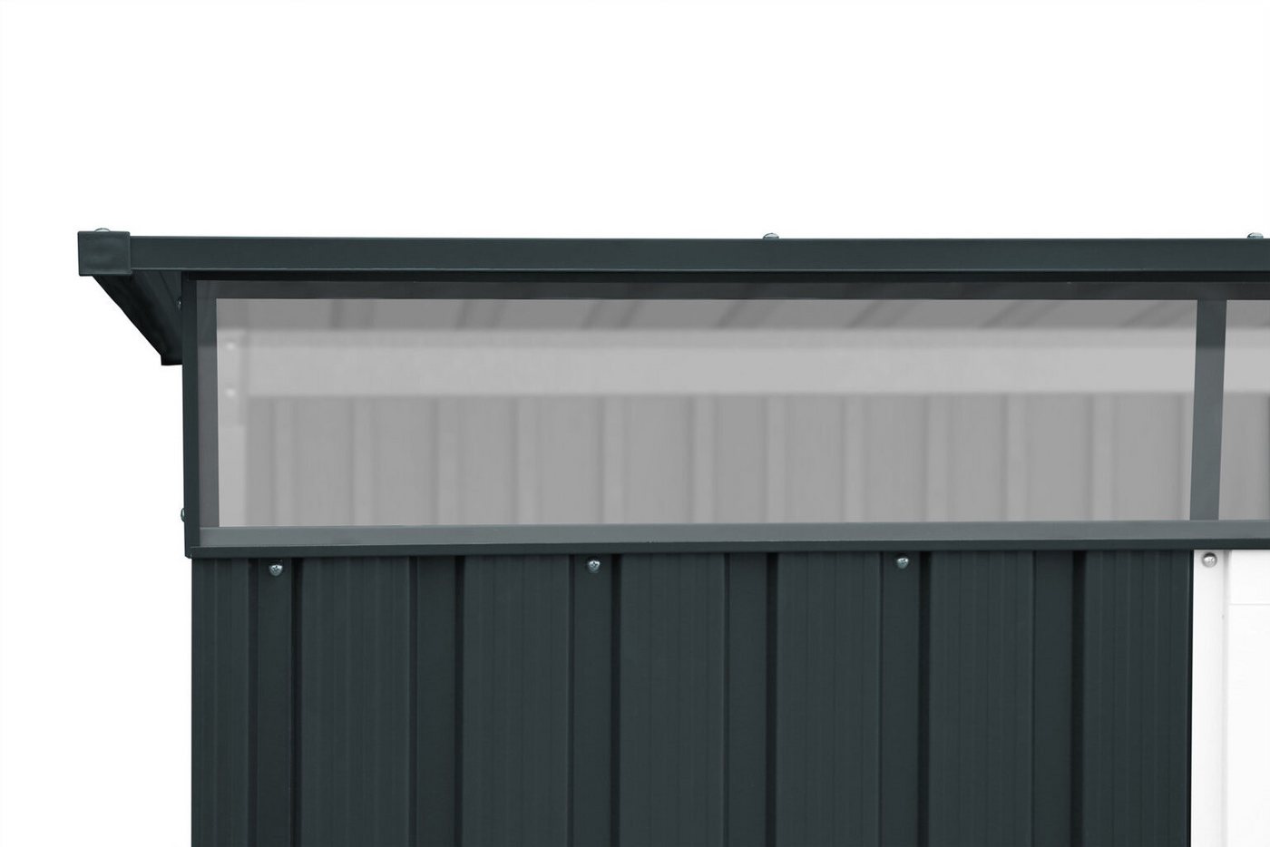 Thumbnail - DURAMAX Gerätehaus Metall Gerätehaus 263x174 Gartenhaus Schiebetür, (1 St)