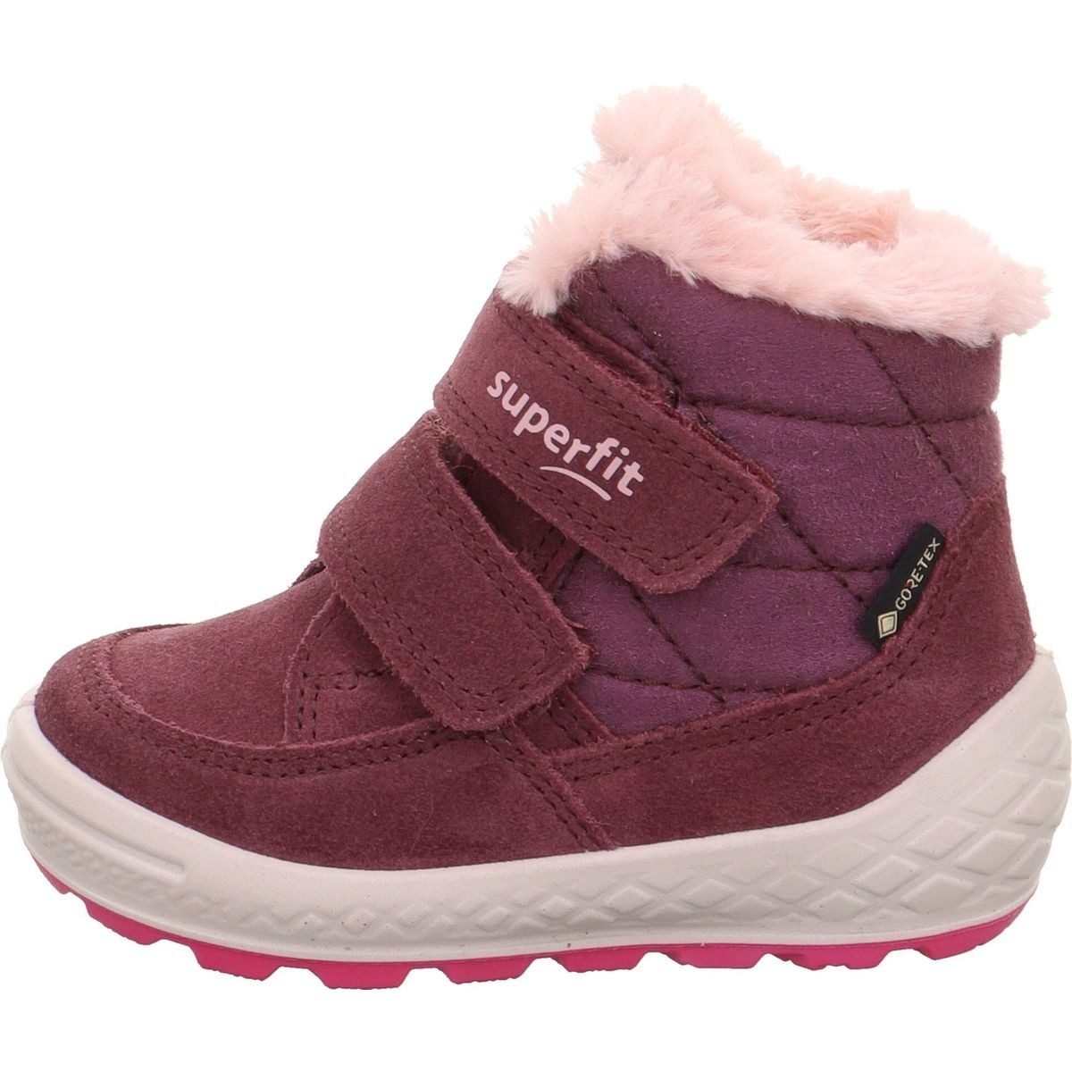 Superfit Groovy 2.0 Winterstiefel Wasserdichte, warm gefütterte Boots mit Klettverschluss und