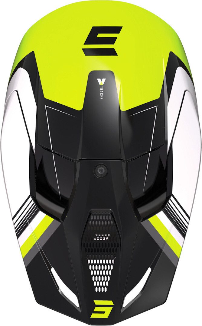 Shot Motorradhelm Furious Tracer Kinder Motocross Helm, Belüftet