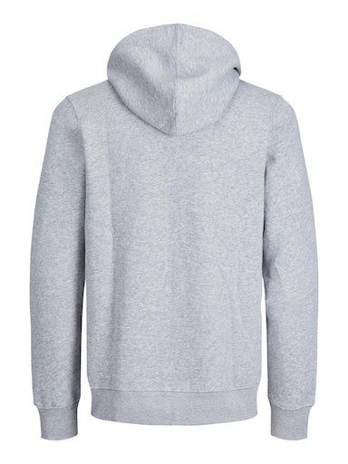 Jack & Jones Kapuzensweatjacke JJEBRADLEY mit Kapuze, ideal für kalte Jahreszeit Materialmix, relaxed fit