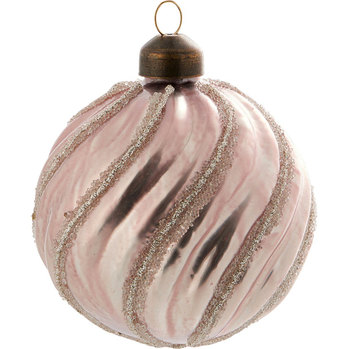 Greengate Weihnachtsbaumkugel Inge-Marie Weihnachtskugel Perle 8cm