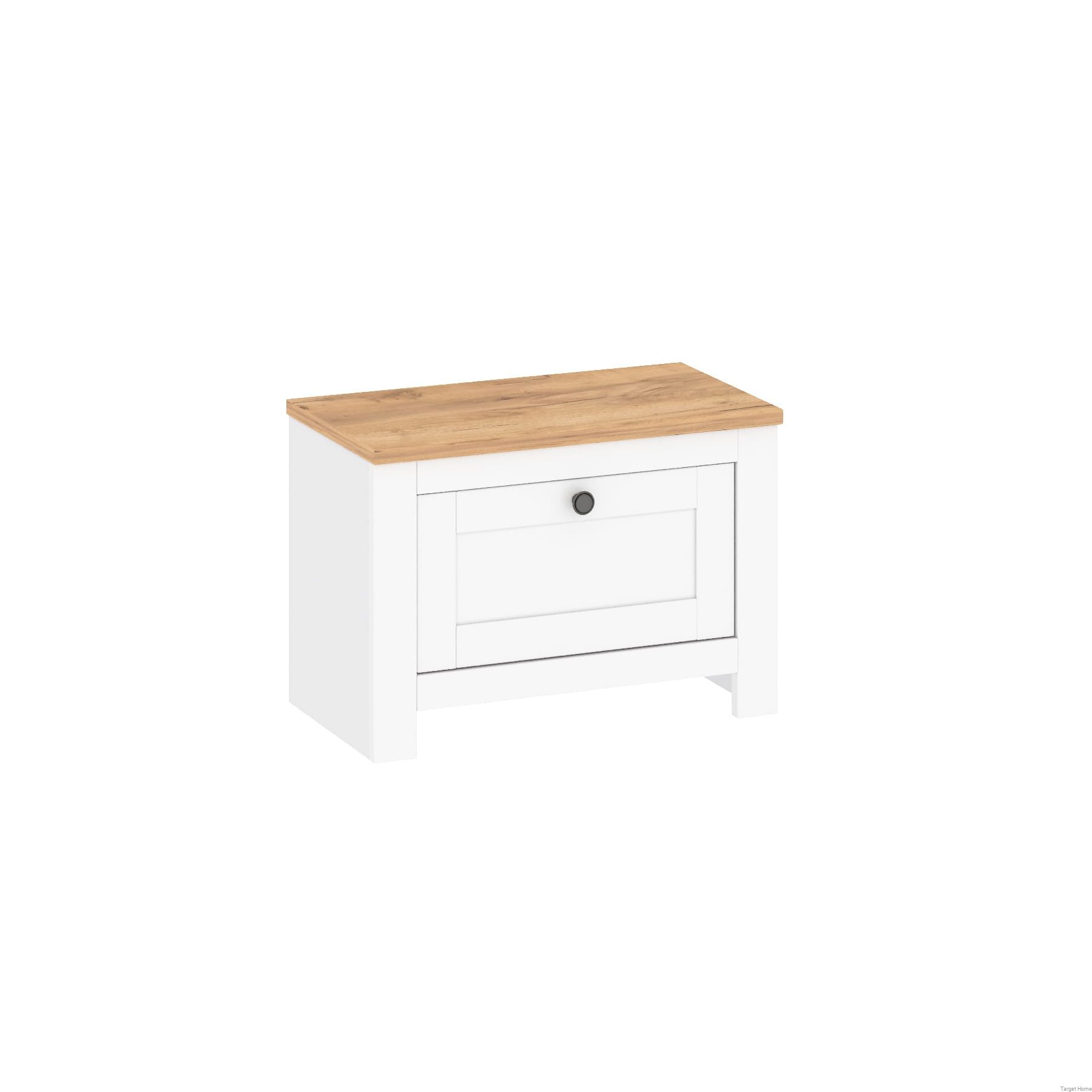 TARGET HOME Schuhschrank Stilvoller Schuhschrank weiß/goldene günstig online kaufen