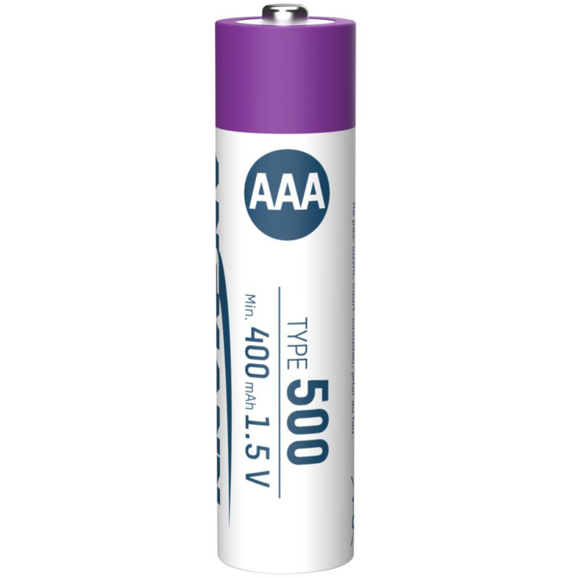 ANSMANN AG Ansmann Li-Ion Akku Micro AAA Typ 500 (min. 400 Akku (1,5 V V)