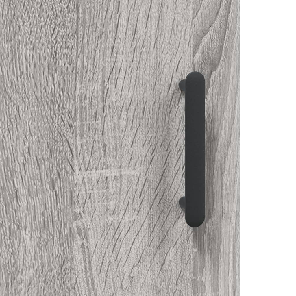 cm Sideboard Sideboard Grau Sonoma 100x36x60 St) vidaXL (1 Holzwerkstoff