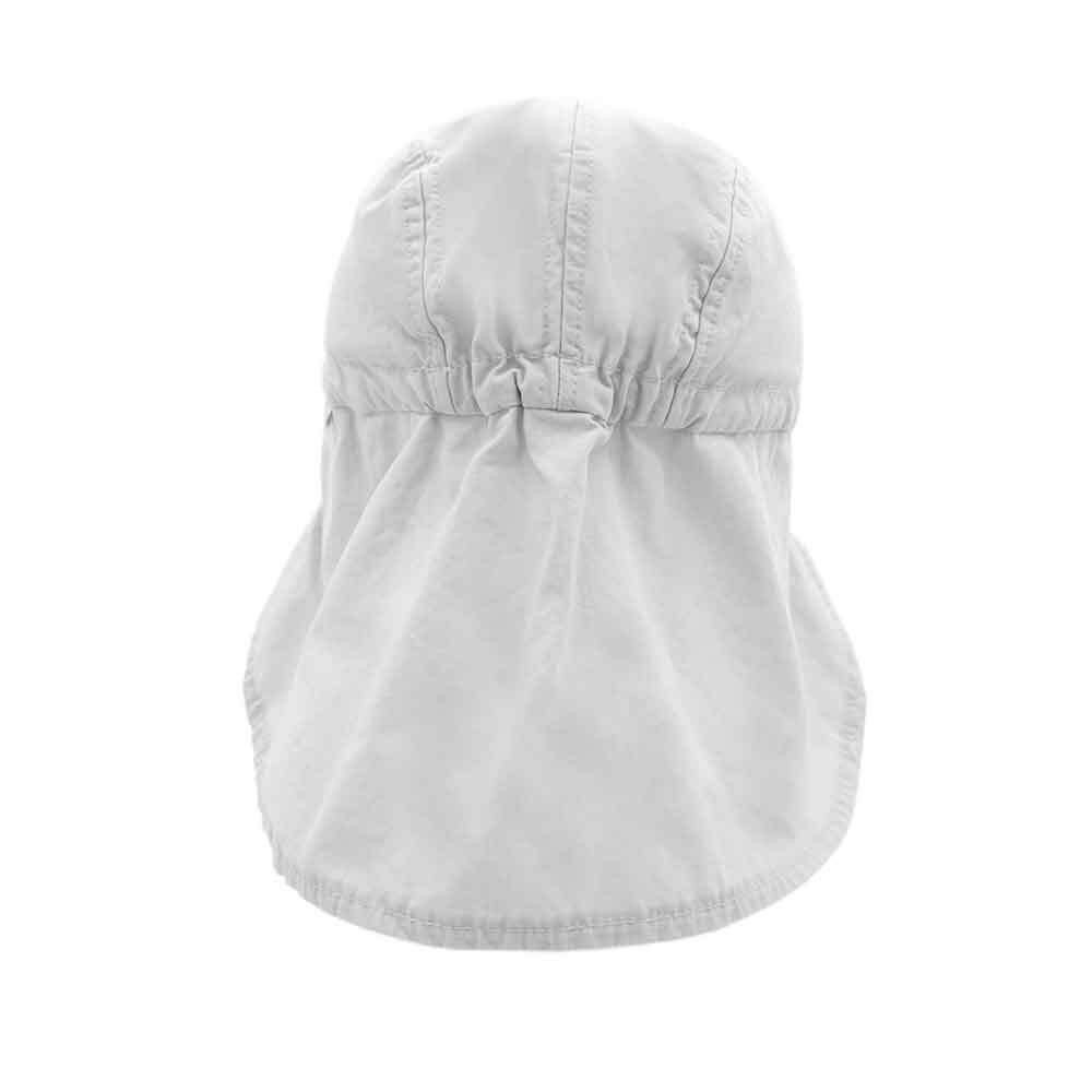 MAXIMO Schirmmütze GOTS MINI-Schildmütze, Nackenschutz, Bindeband, Waschoptik, UV (1-St)