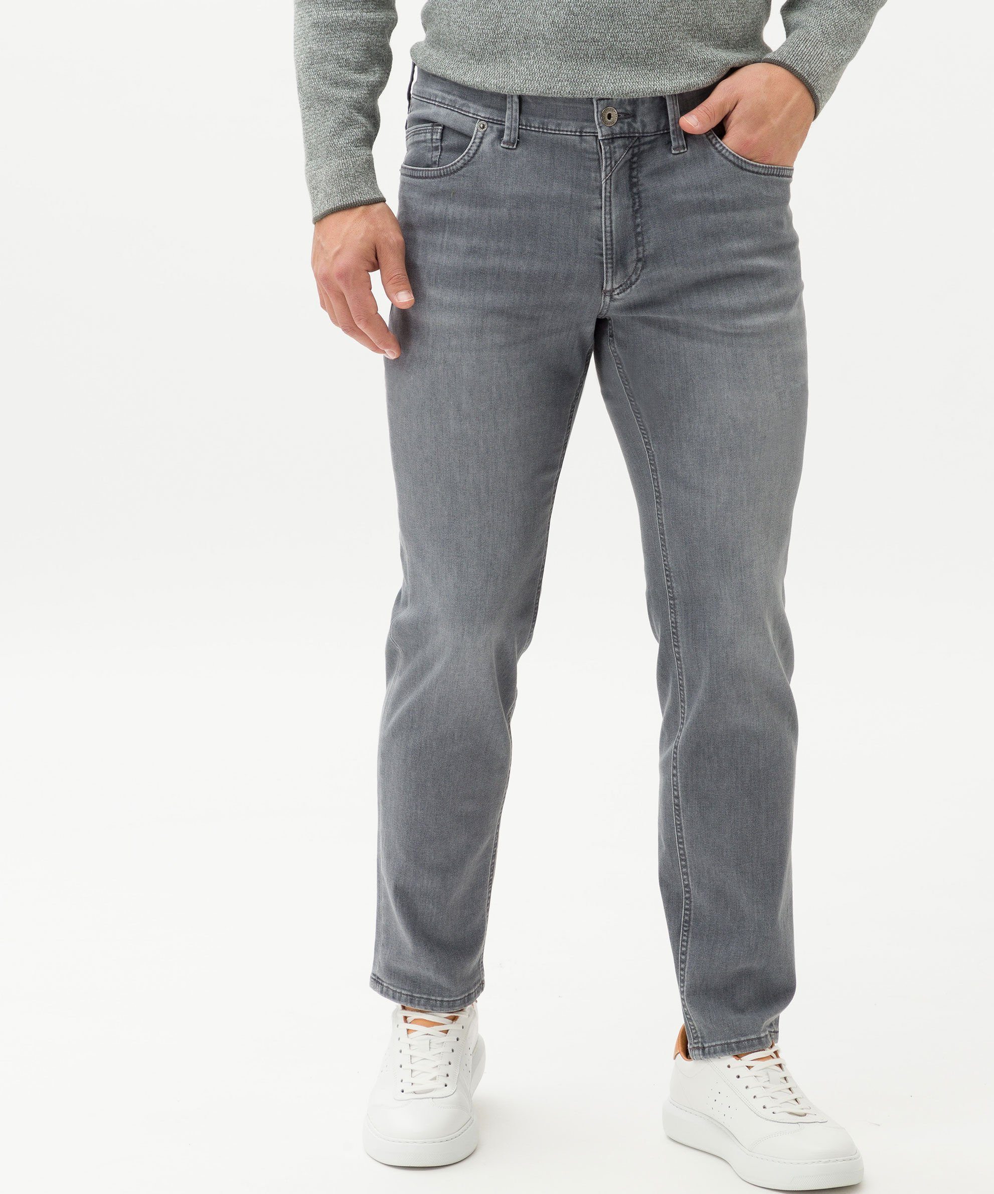 EUREX by BRAX 5-Pocket-Jeans Style Luke grey
