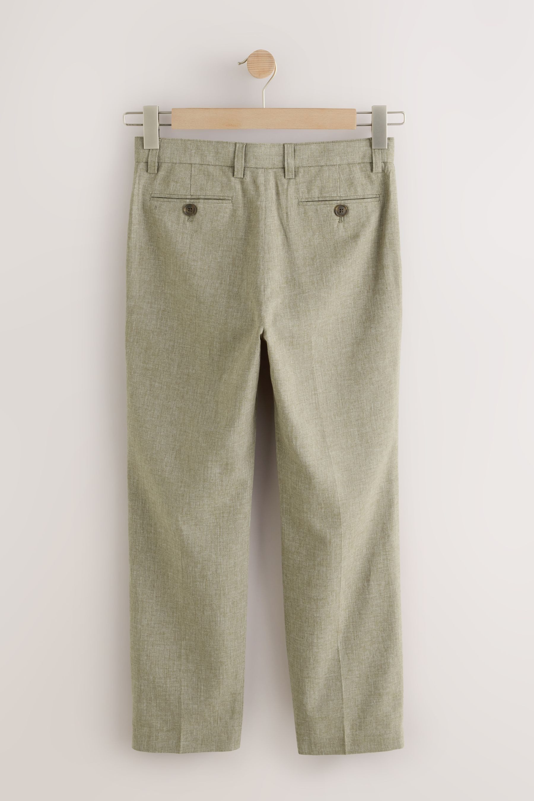 Next Anzughose Anzug aus Leinengemisch: Hose (1-tlg)