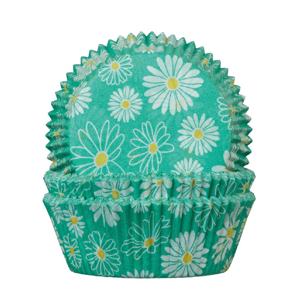 Demmler Muffinform Gänseblümchen - 60 Stück, zum Backen und Dekorieren von leckeren Muffins - Made in Germany