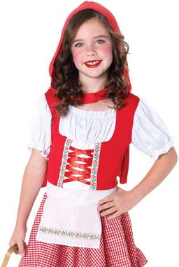 Leg Avenue Kostüm Piroschka, Klassisches Rotkäppchen-Kostüm im Dirndl-Look