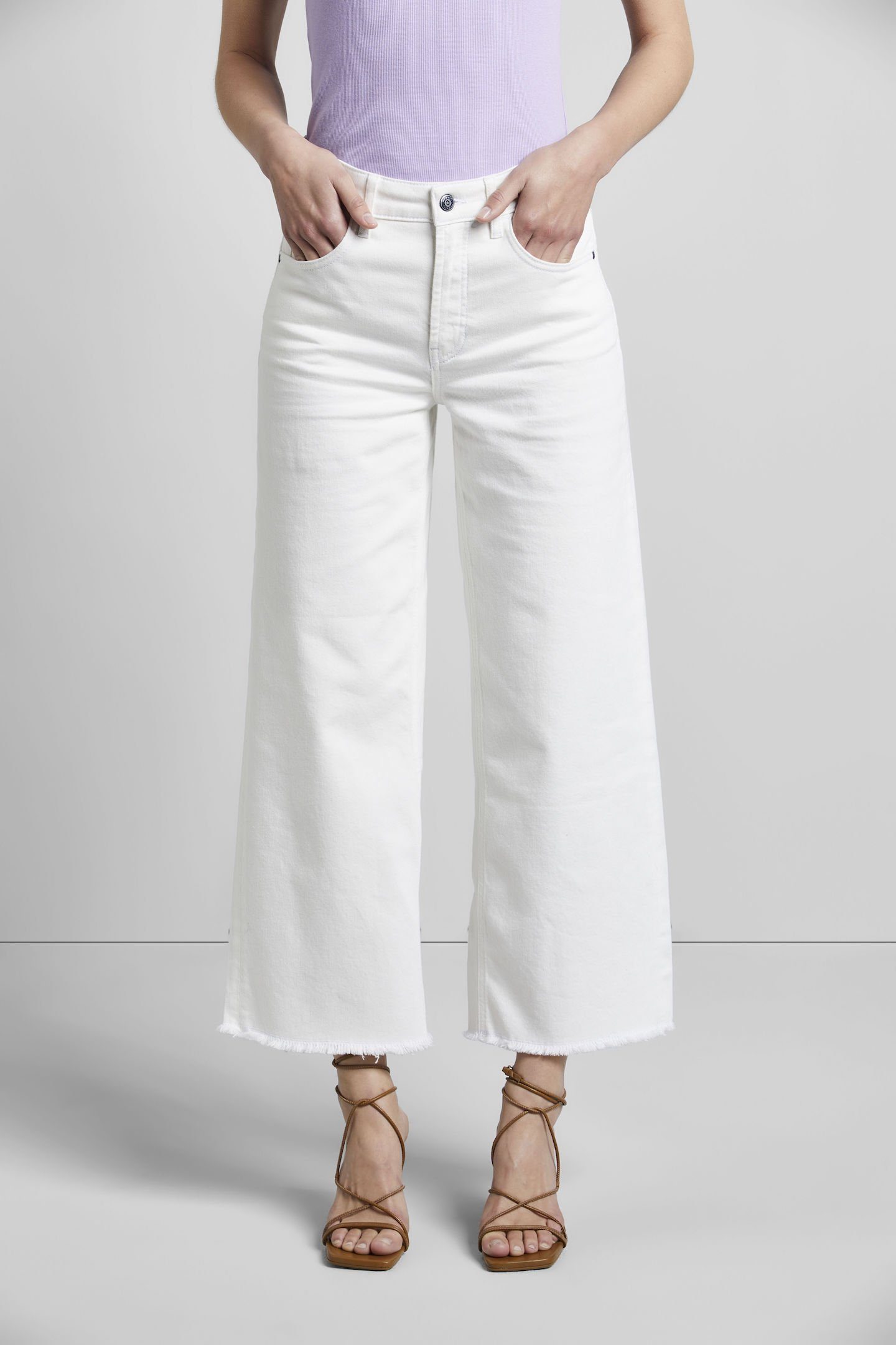 bugatti 5-Pocket-Jeans Culotte-Style im