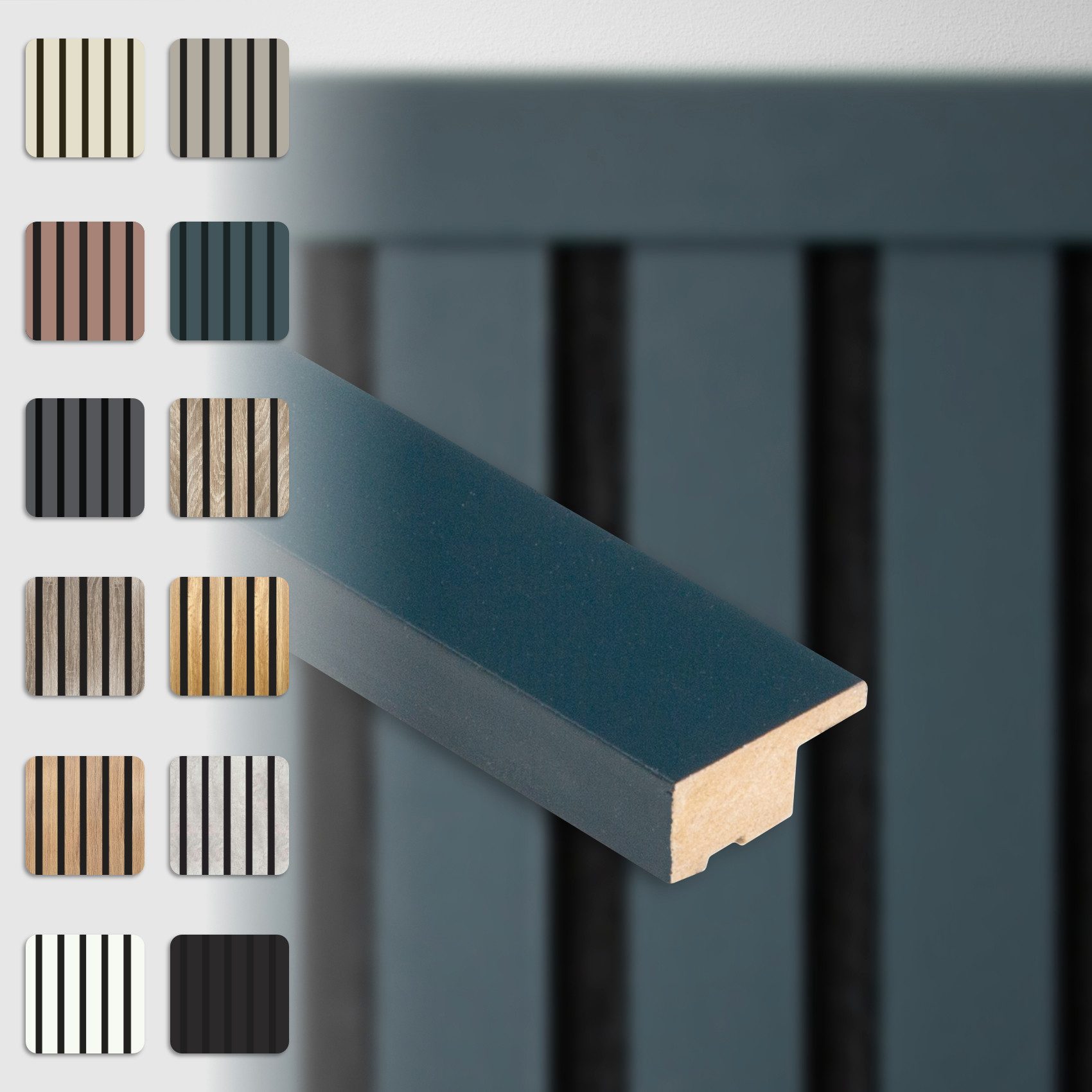 Hexim Wanddekoobjekt APA04 (Abschlussleiste 275x2,7cm passend für unsere Ak günstig online kaufen