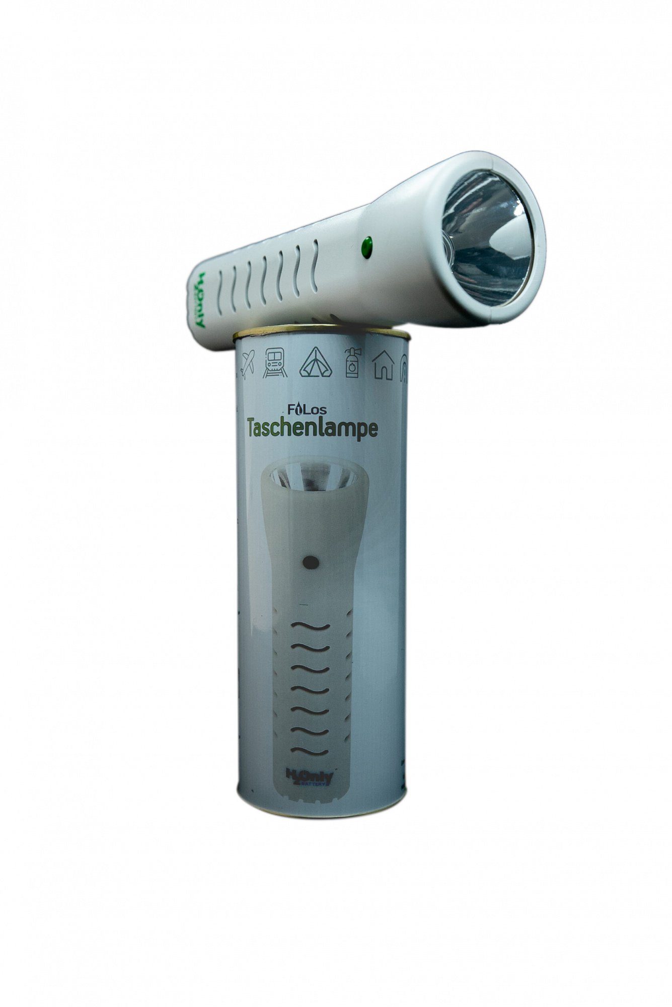 Batterien H2Only ohne Akkus Notfall Survival Taschenlampe, Taschenlampe H2O weiß und &