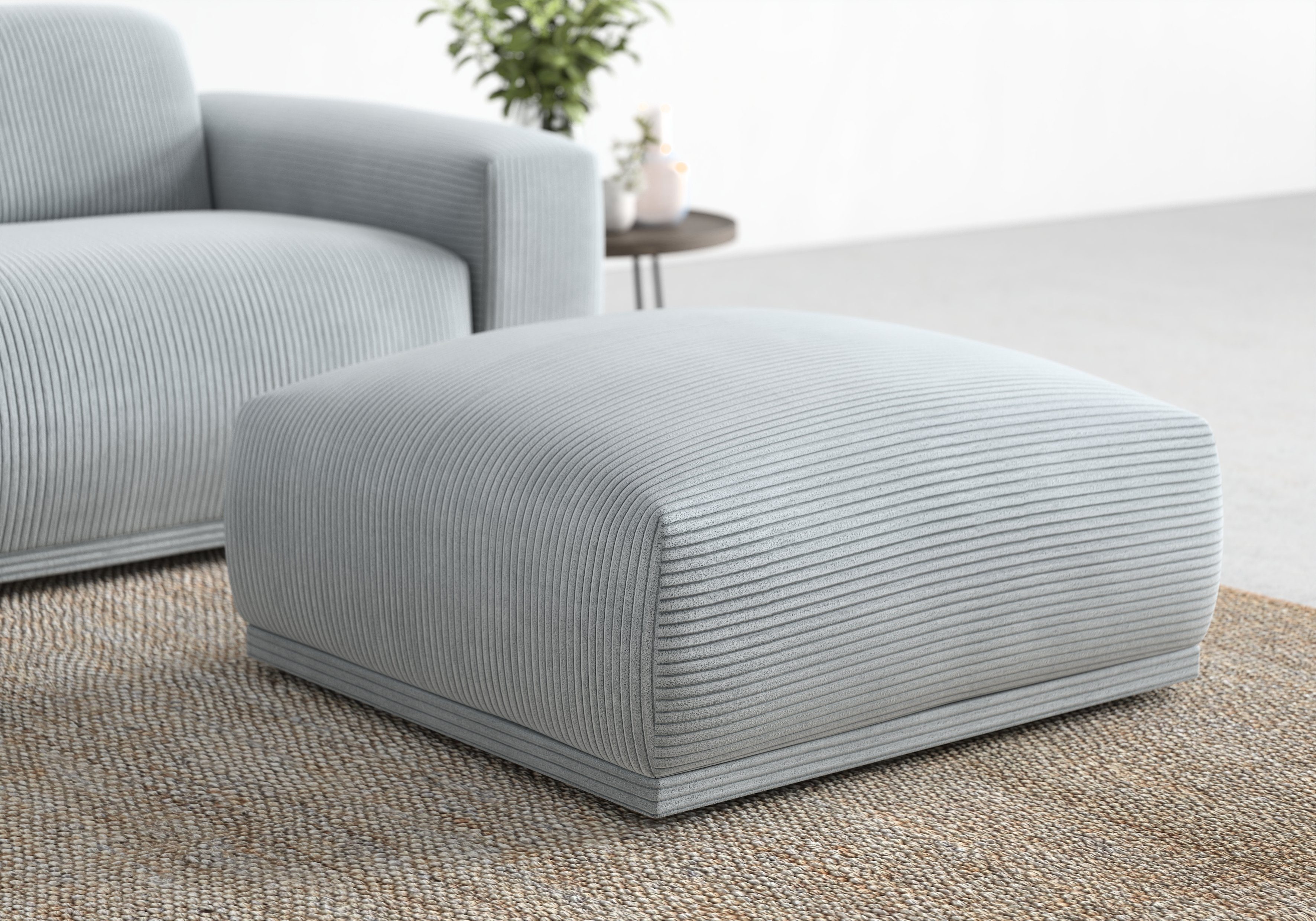 TRENDMANUFAKTUR Hocker Braga, mit hochwertigem Kaltschaum, günstig online kaufen