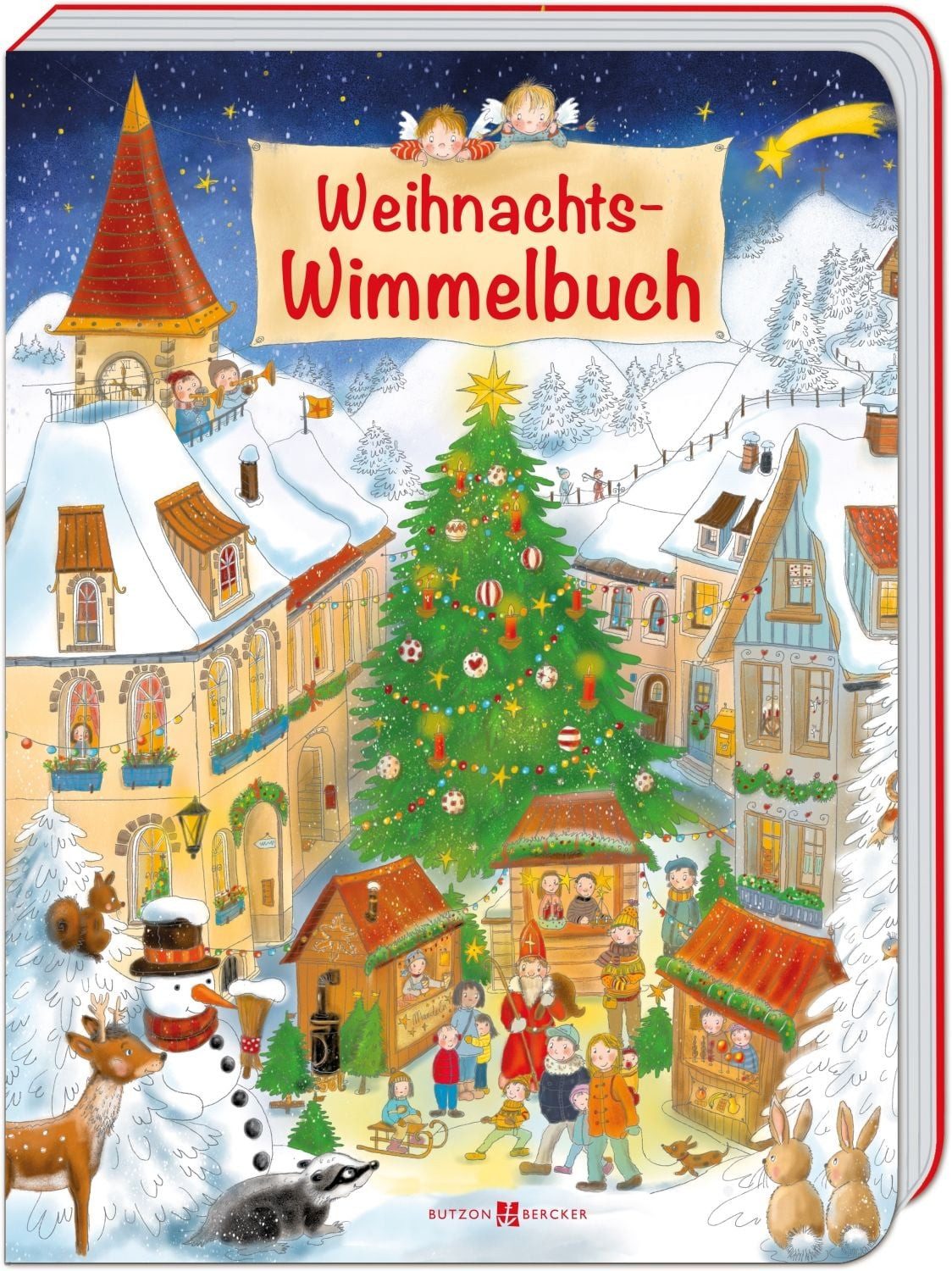 Kinderbuch Weihnachts-Wimmelbuch Macht die Adventszeit mit Kindern noch schöner: Birgit Gröger