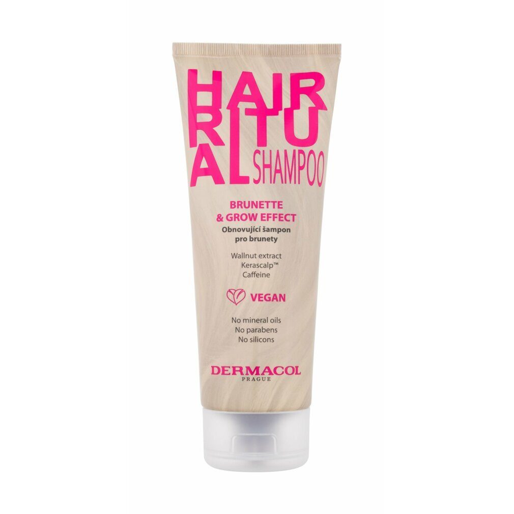 Dermacol Haarshampoo Hair Ritual Renewing Shampoo (Brunette & Grow Effect Shampoo) 250ml