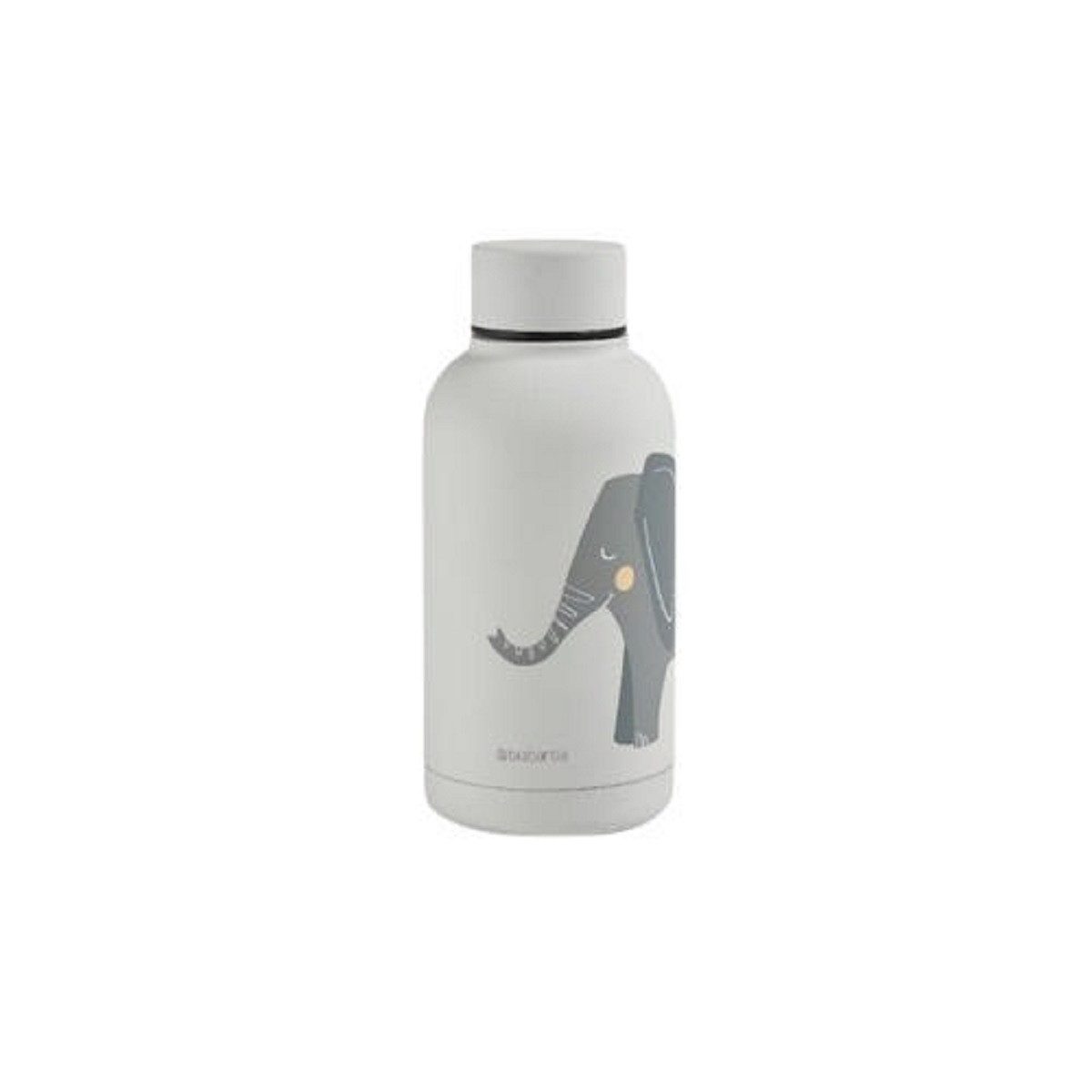 Brabantia Trinkflasche Brabantia Isolierte Edelstahl Trinkflasche für Kinder 350ml Elefanten