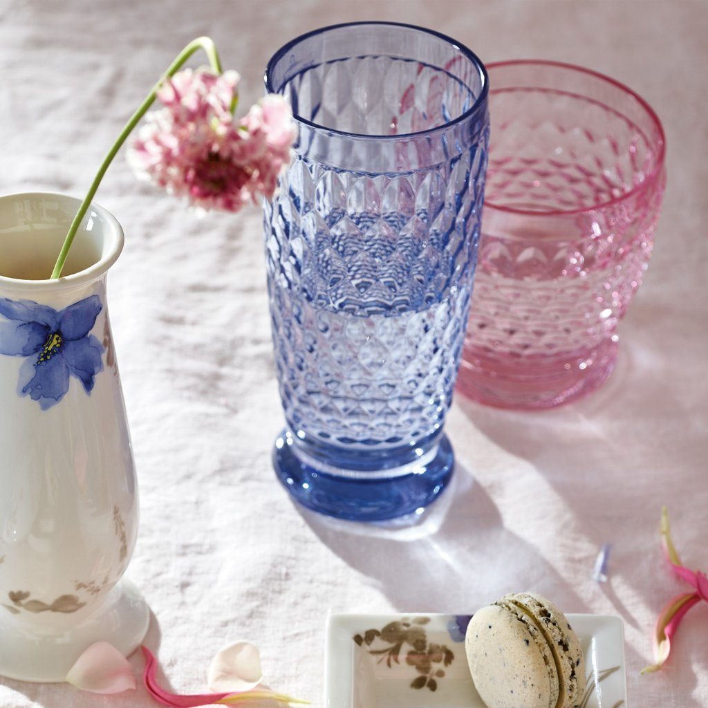 Villeroy & Boch Longdrinkglas Boston Longdrinkbecher, 1-tlg., Glas, Kristallglas, spülmaschinenfest, Made in Germany