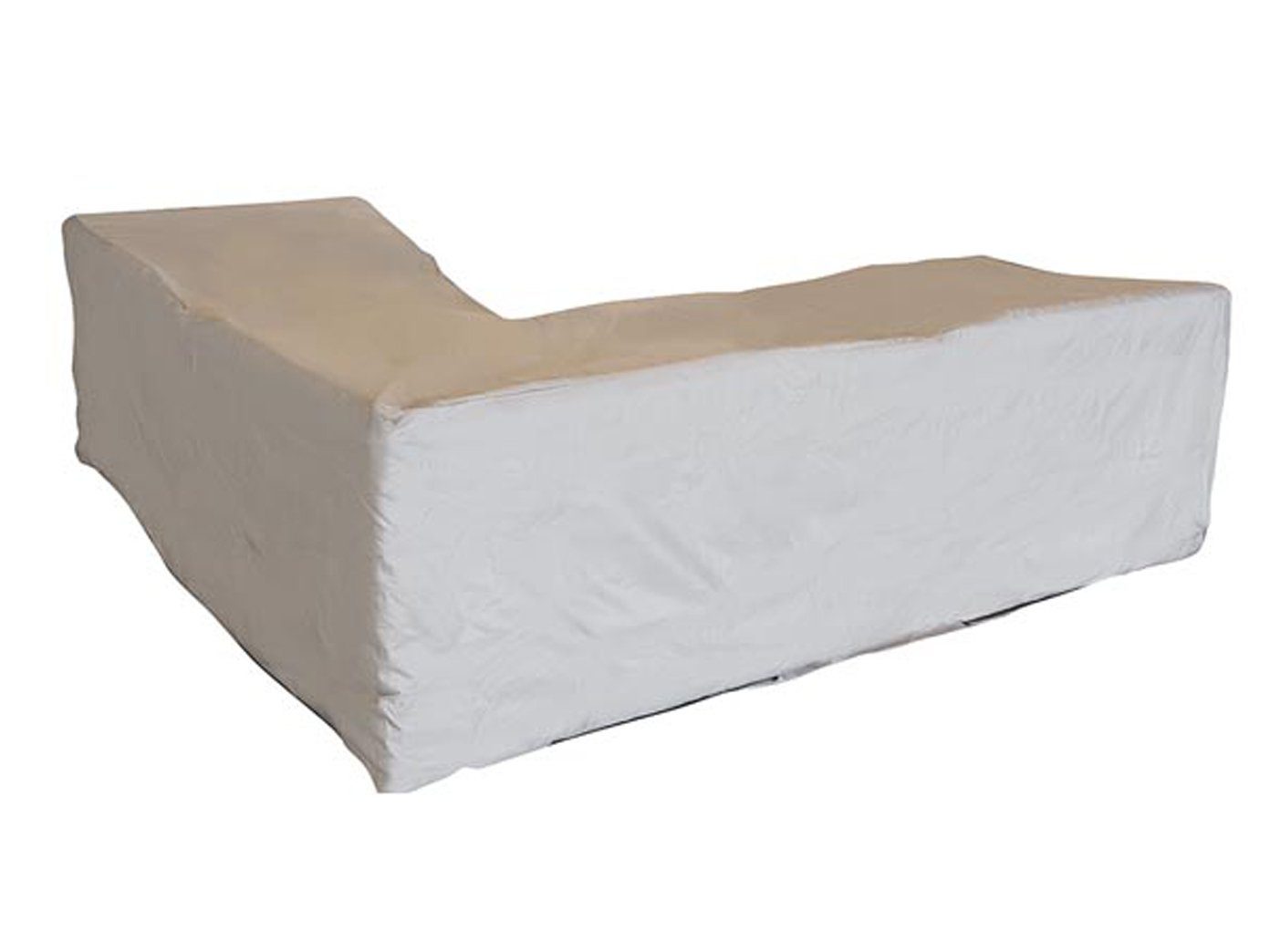 PEREL Gartenmöbel-Schutzhülle (1-St), Abdeckung Lounge-Möbel atmungsaktive Abdeckhaube L-Form 215x215x85cm