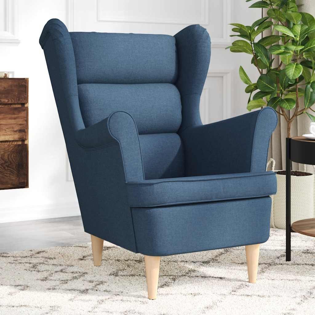 vidaXL Sessel, Sessel Blau 74x84x100 cm günstig online kaufen