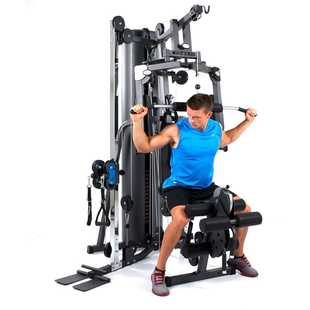 Finnlo Kraftstation Kraftstation Autark 2200, Sitz und Lehne: ergonomisch geformt & verstellbar