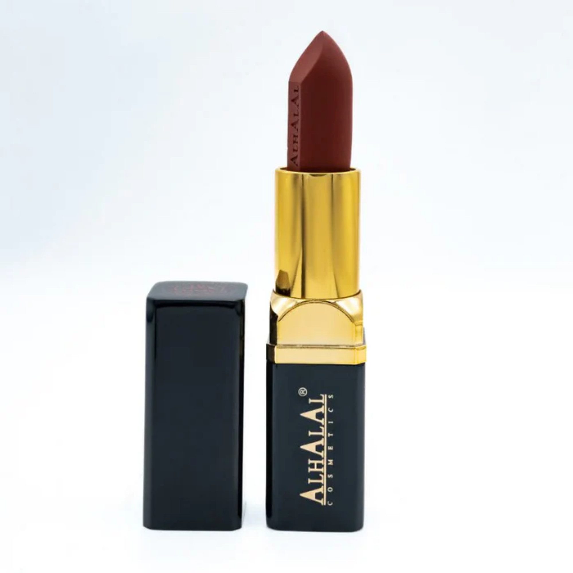 Alhalal Cosmetics Ltd. Lippenstift AL-11 FIZZA Halal Lippenstift Dark Cherry, matt, vegan, alkoholfrei, halal-zertifiziert (HMC UK), langanhaltend