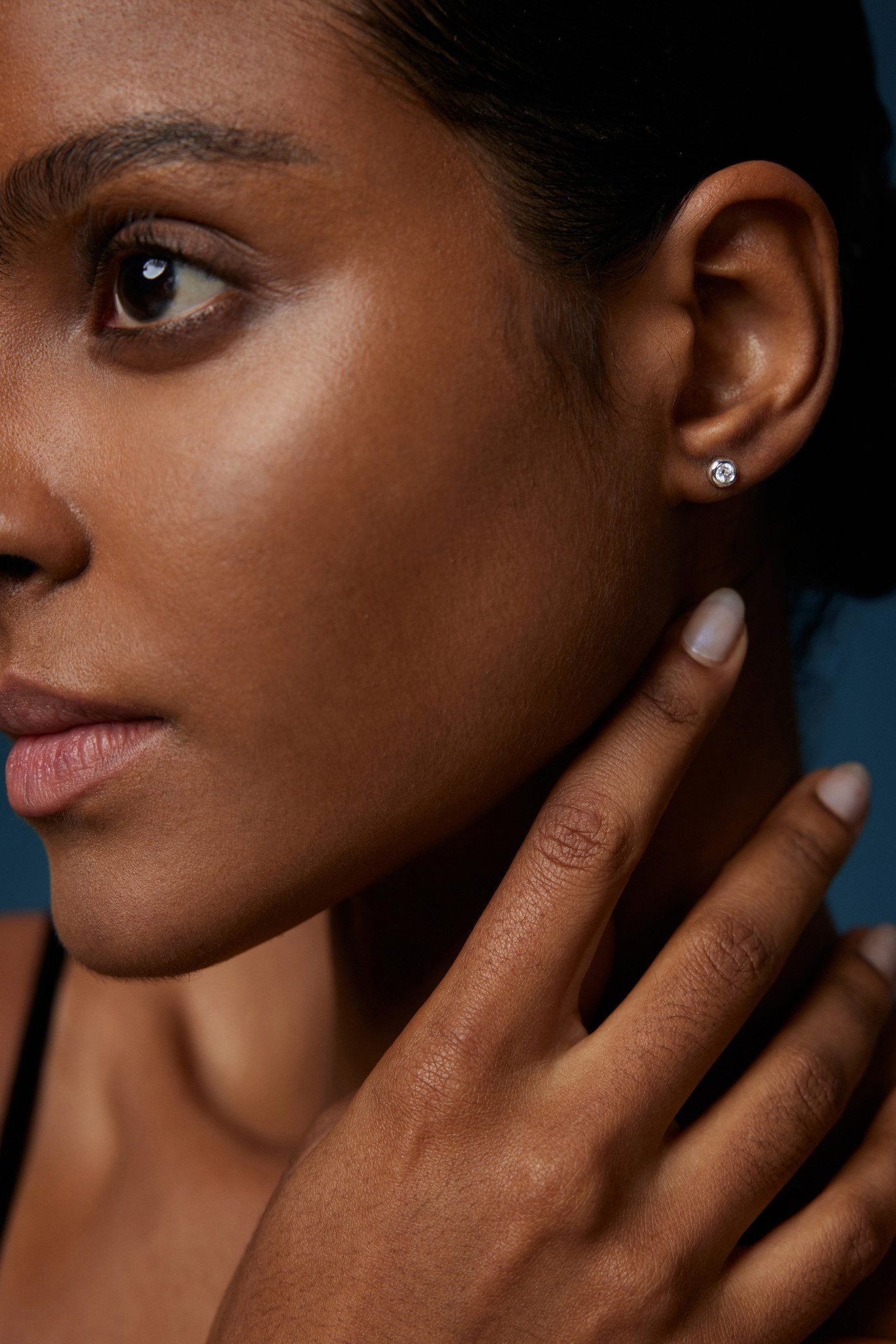 Sternvoll Ohrring-Set Solitär Ohrstecker 0.47 ct IGI 18K 750er Weißgold günstig online kaufen