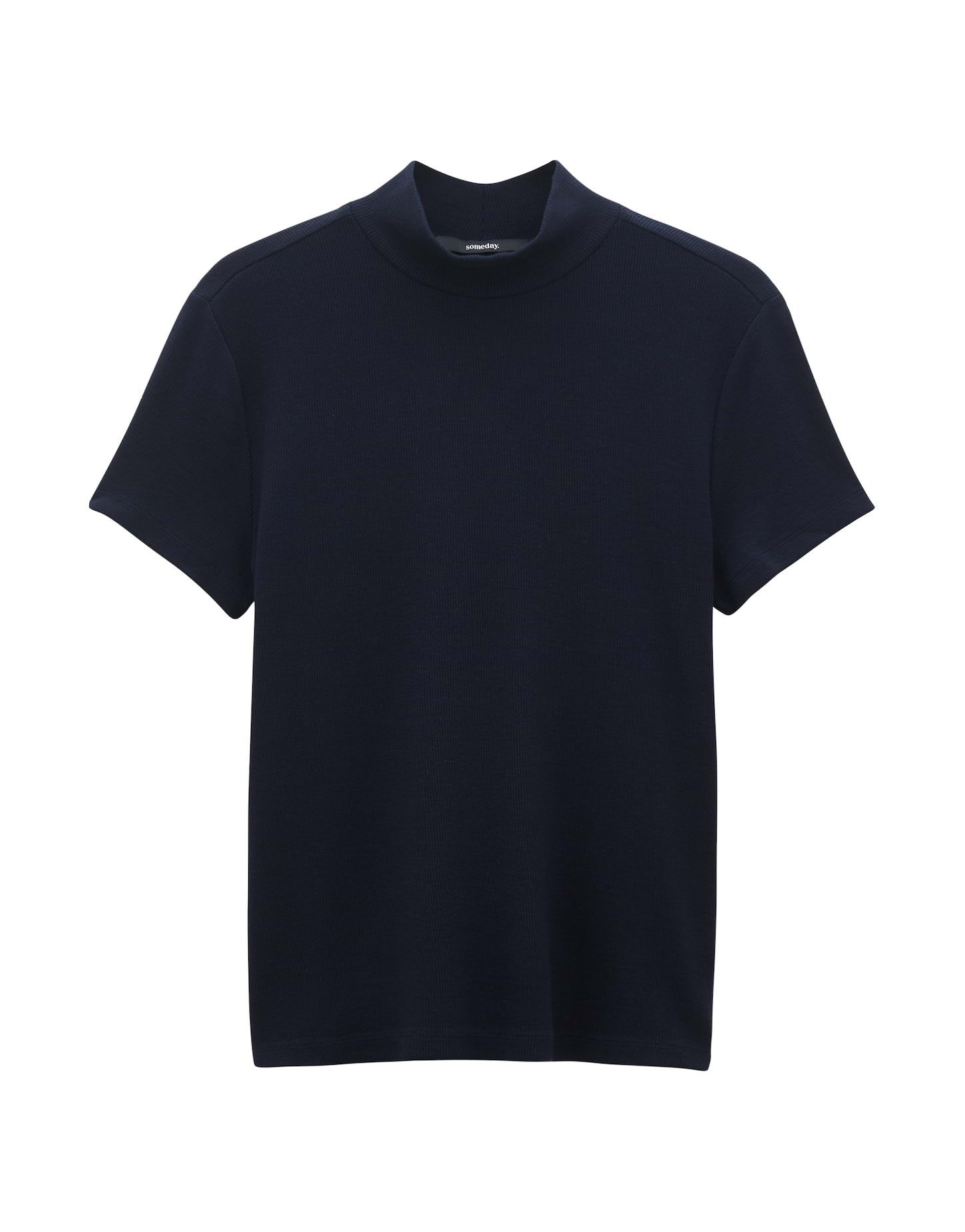 someday Kurzarmshirt Weiches Rippshirt KARLUSIA Slim günstig online kaufen