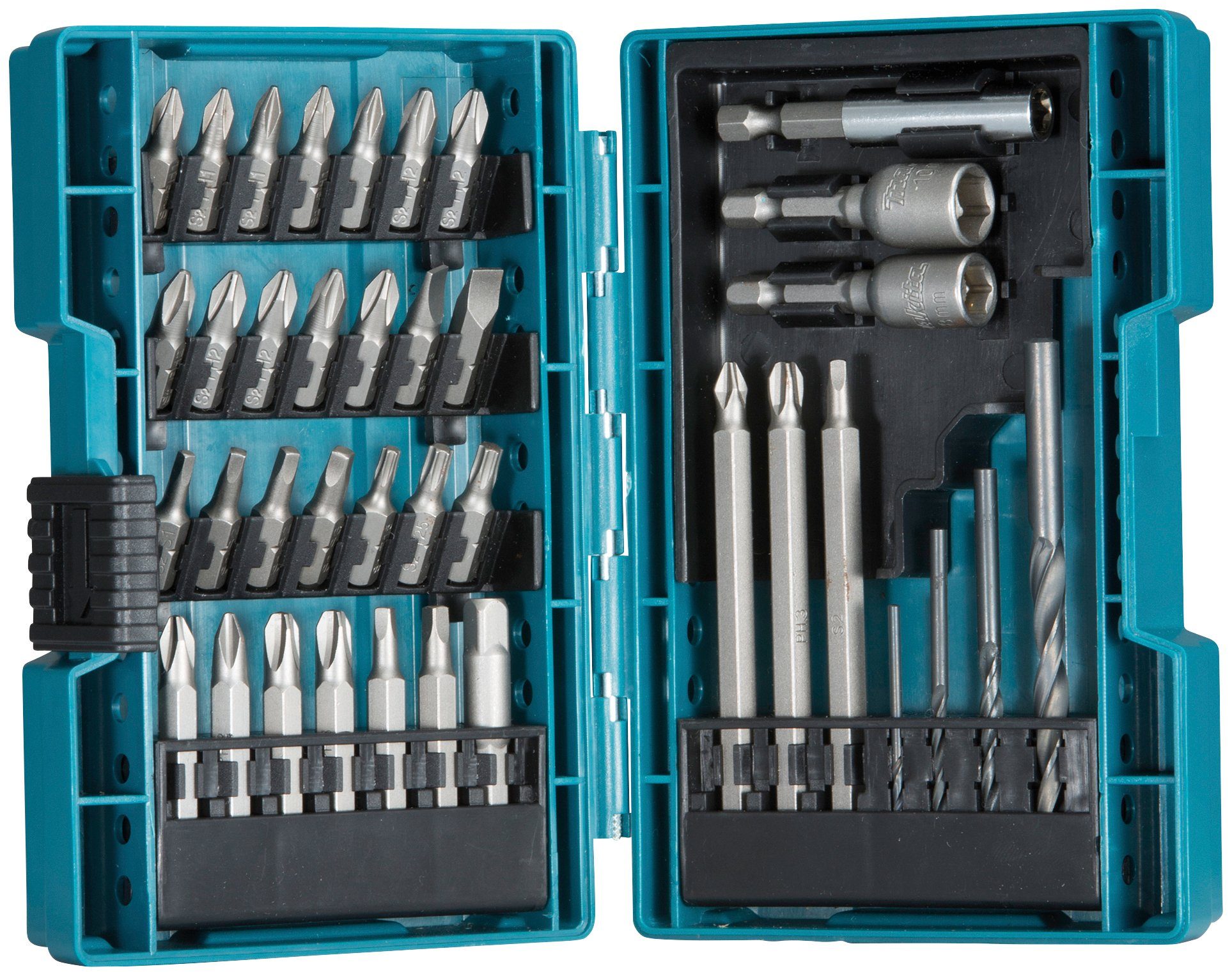 Makita Bohrer- und Bitset B-54106, 38-St., 38-tlg., inkl. Aufbewahrungskoff günstig online kaufen