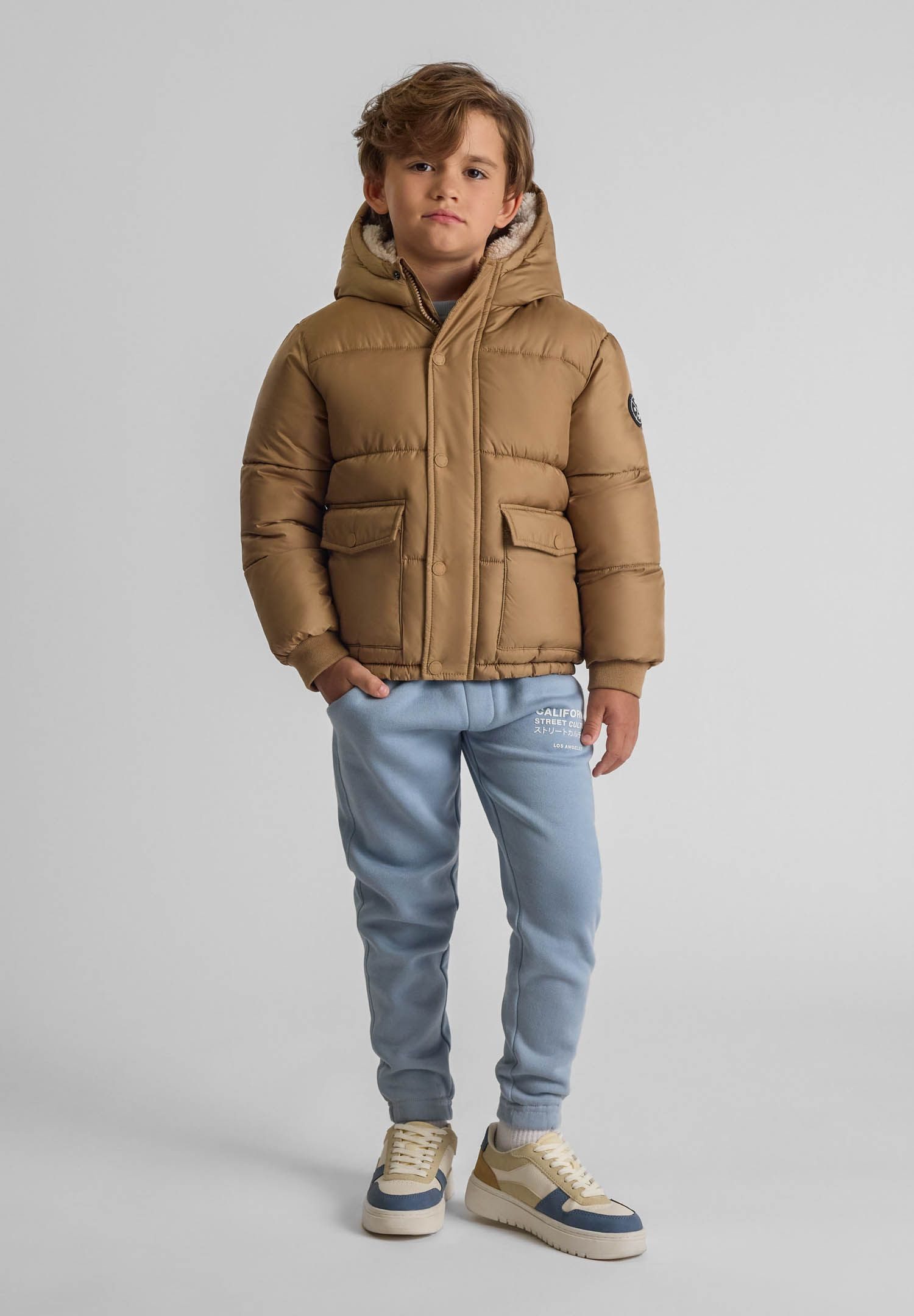 MINOTI Winterjacke Steppjacke mit fester Kapuze günstig online kaufen