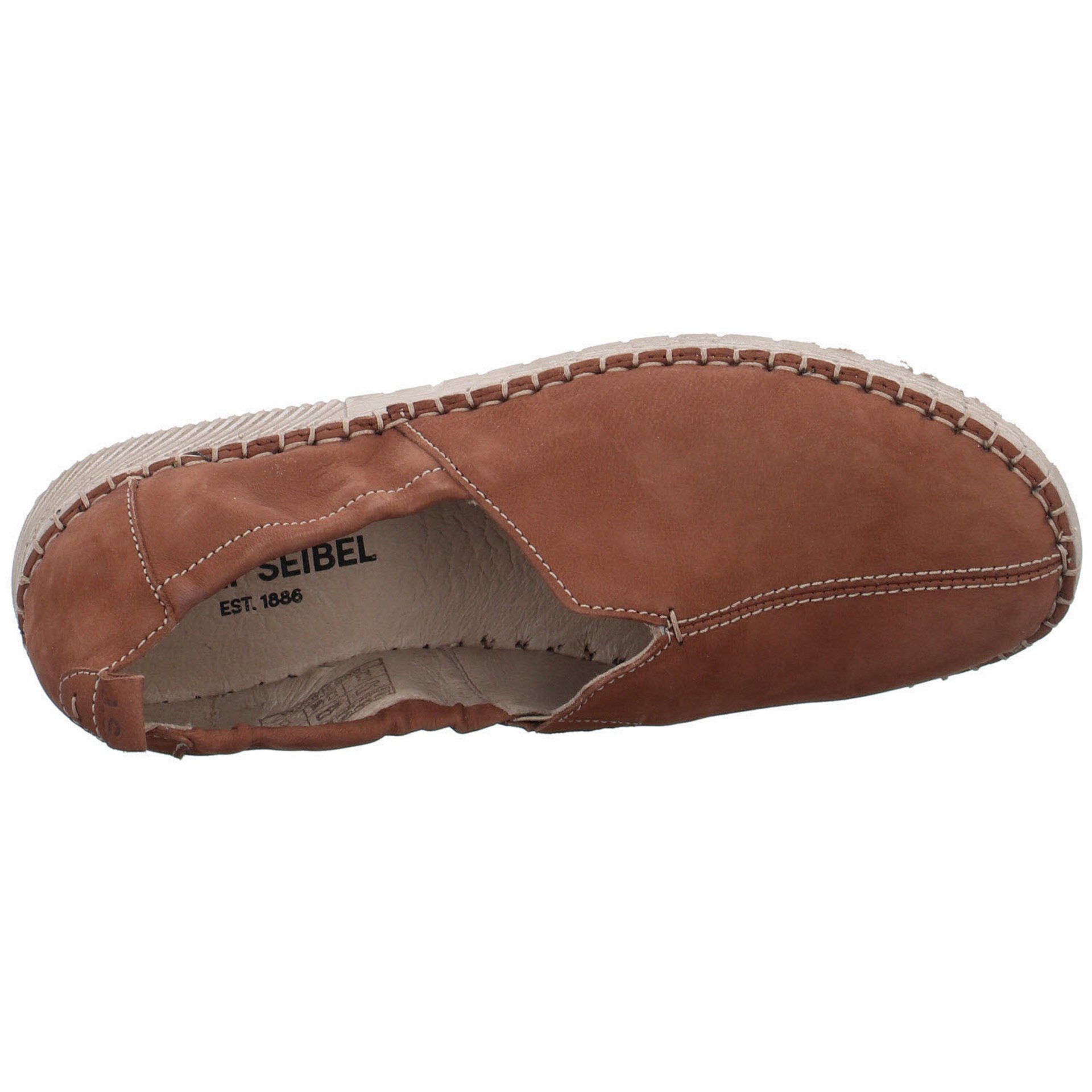 Slipper Veloursleder Schuhe Braun 38 Josef Seibel (castagne) Slipper Sofie Damen Slipper