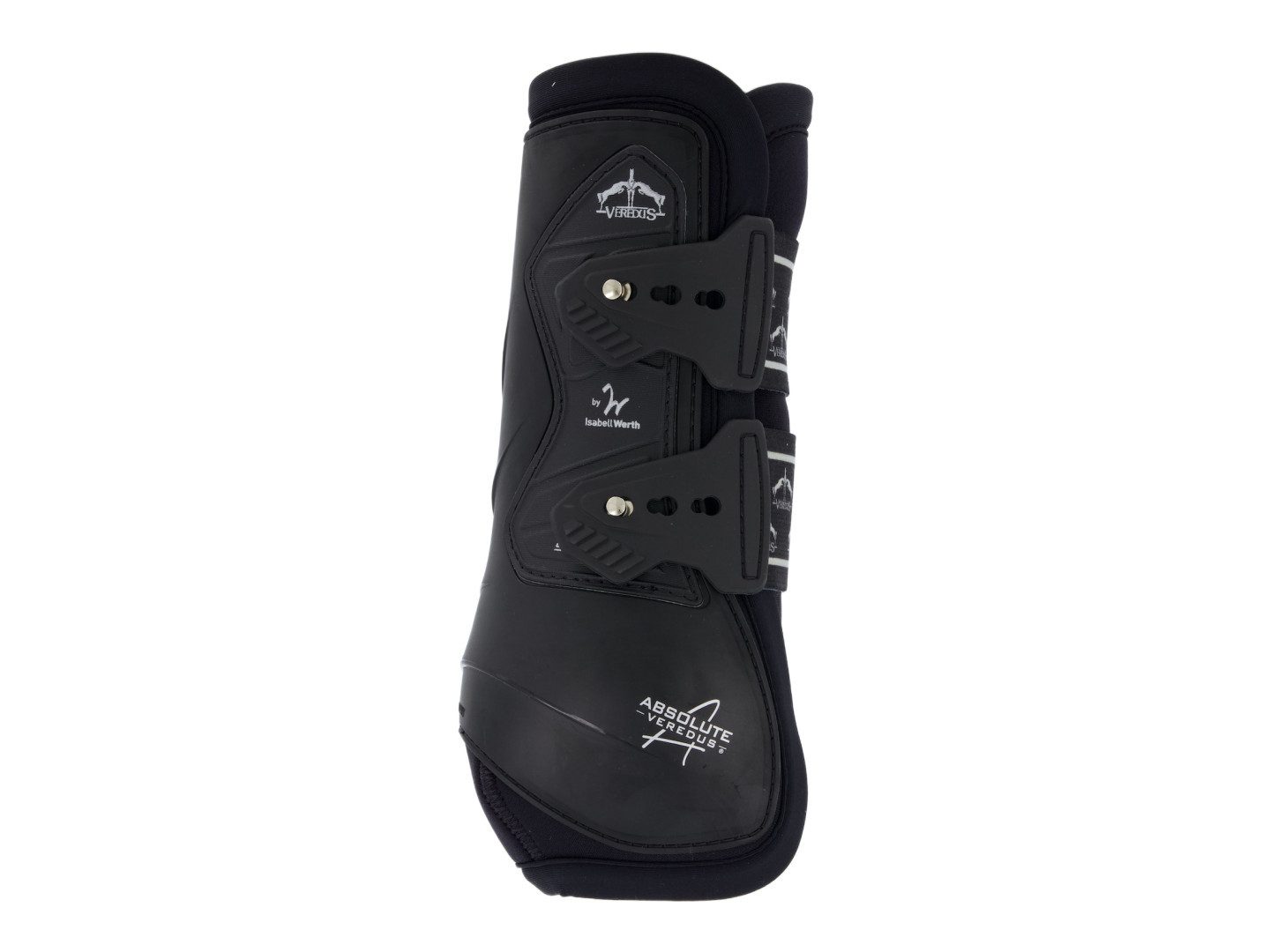 Veredus Gamaschen Dressurgamaschen Absolute Isabell Werth für Vorne Elastic in schwarz