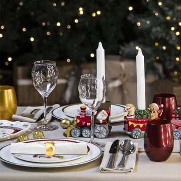 Lubgitsr Serviettenring Serviettenringe 4 Stück Serviettenringe,für Weihnachten,Familienessen, (4-tlg)