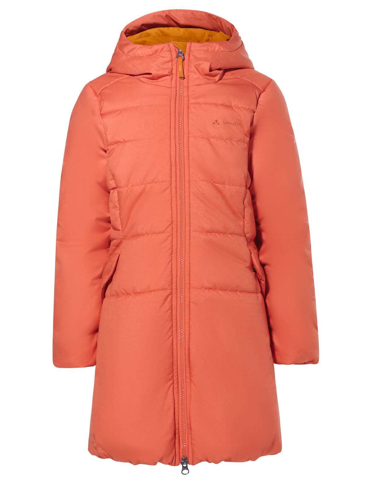 VAUDE Outdoorjacke Kids Greenfinch Coat Girls III (1-St) lange warme Kinderjacke