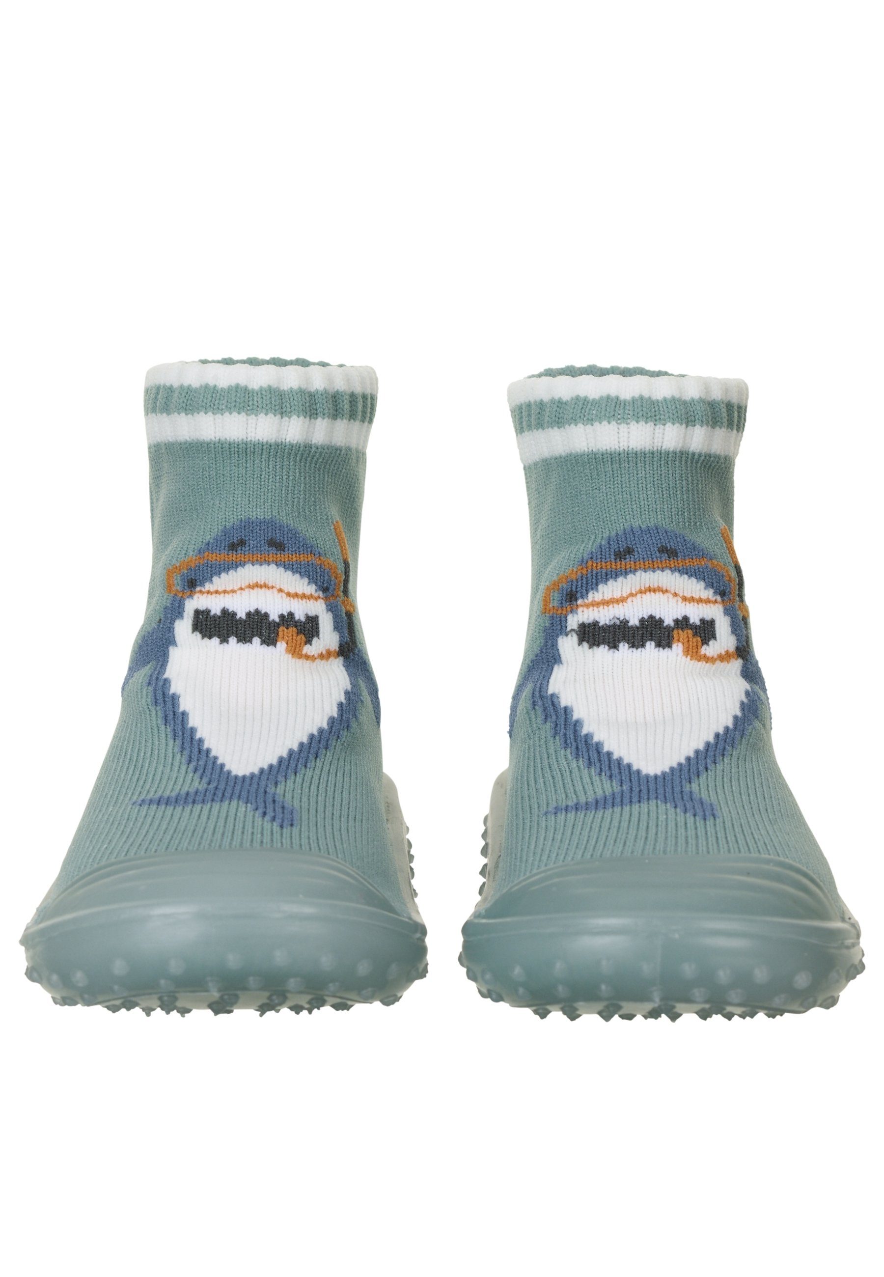 Sterntaler® Basicsocken Adventure-Socks Hai Adventure Socks Hai, rutschfest, elastisch & schnelltrocknend – Bild 2 von 5