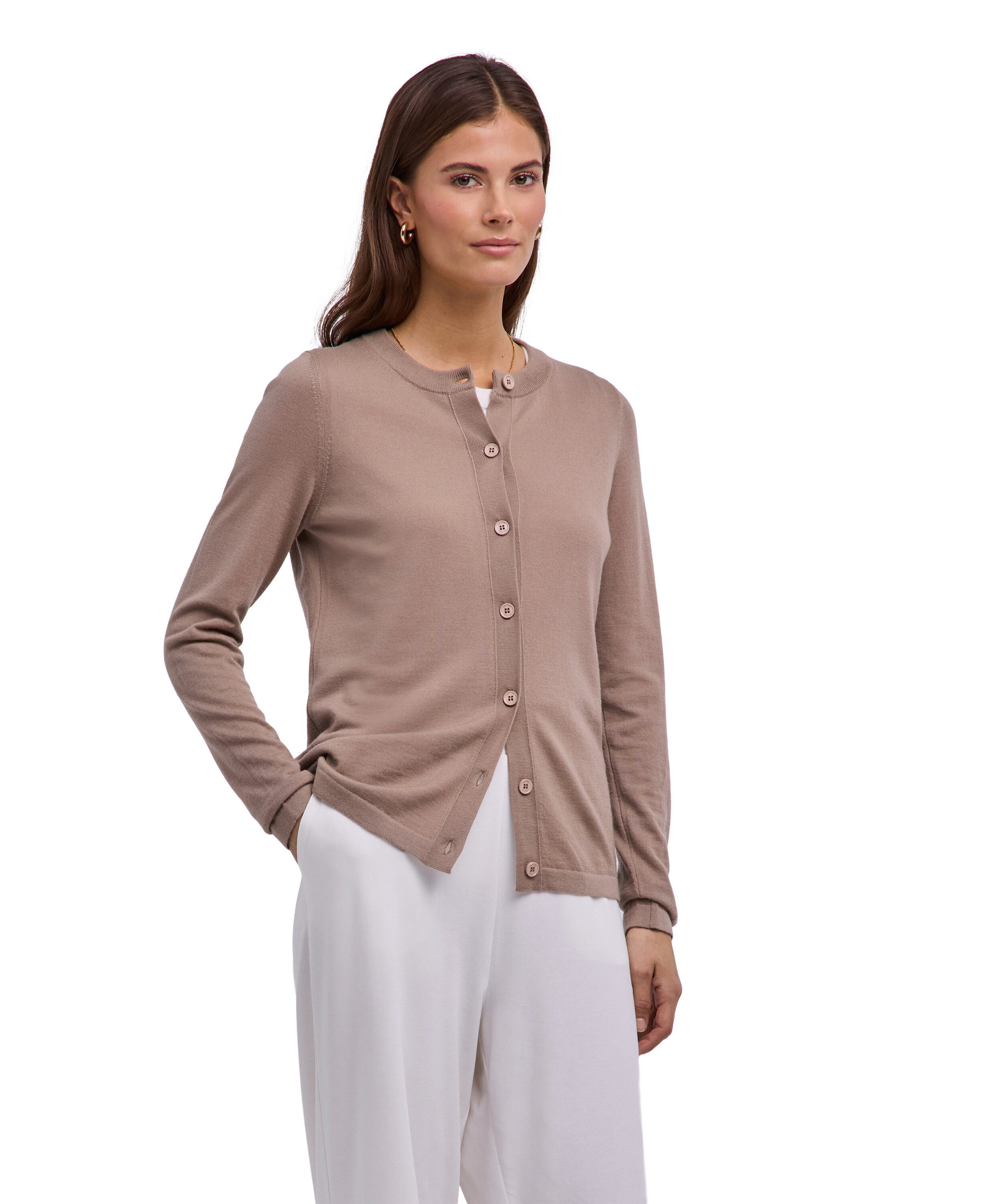 FALKE Strickjacke Pure Merino Wool Cardigan (1-tlg)