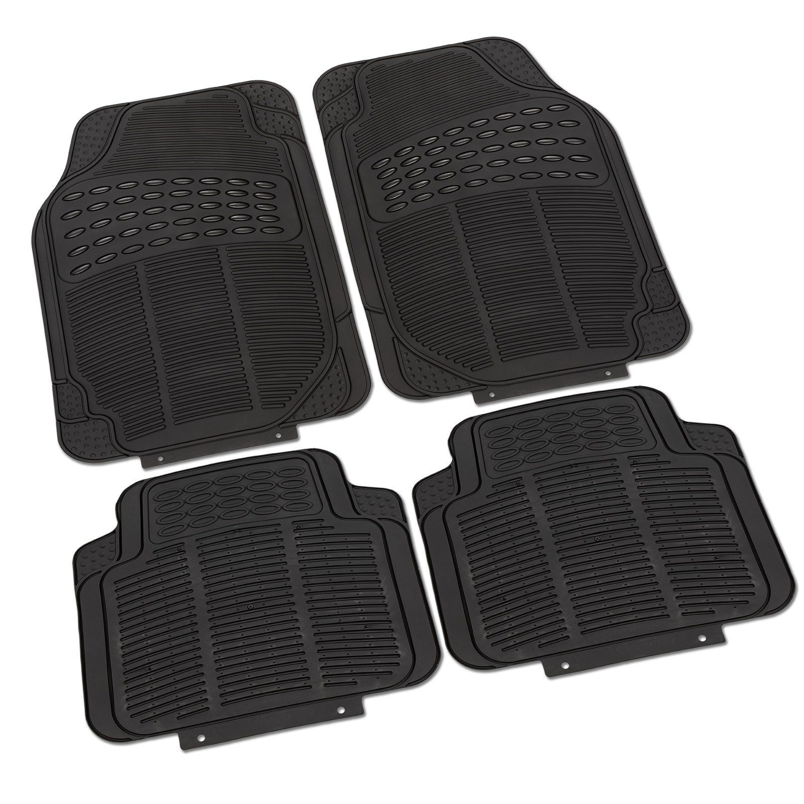 Karat Fußmatte Universal Autofußmatten Hokkaido, Autoschutz, Individuell anpassbar, PVC