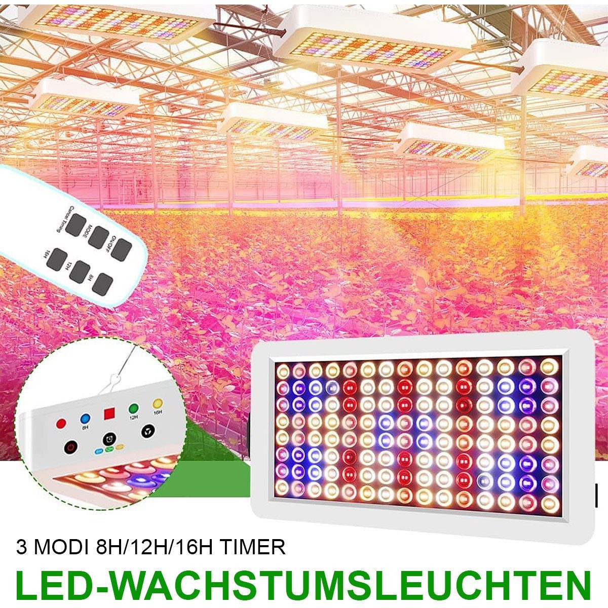 DOPWii Pflanzenlampe Pflanze wachsen Licht, Vollspektrum-Schreibtisch günstig online kaufen