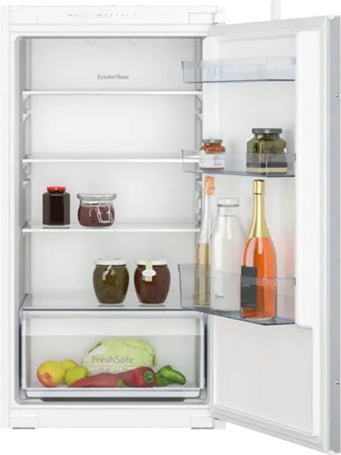 Lagermöglichkeiten Gemüse Einbaukühlschrank 54,1 Safe Obst 30 NEFF 102,1 Schublade KI1311SE0, cm flexible von hoch, – breit, für N Fresh und cm