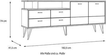 FORTE Sideboard, Breite ca. 183 cm