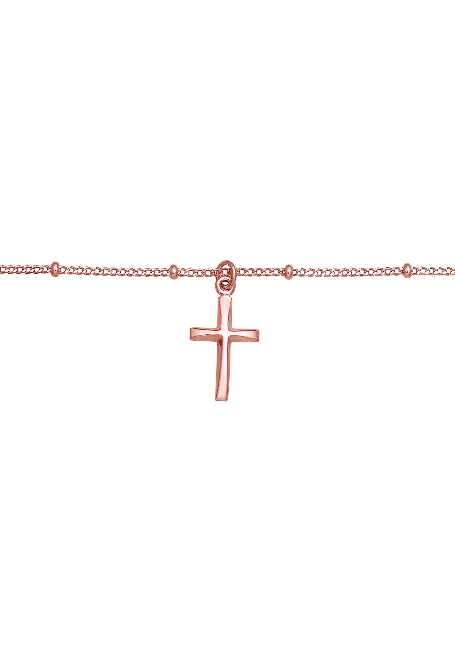 Elli Choker Choker Kugelkette Kreuz Glaube Schmuck Geschenk 925 Silber