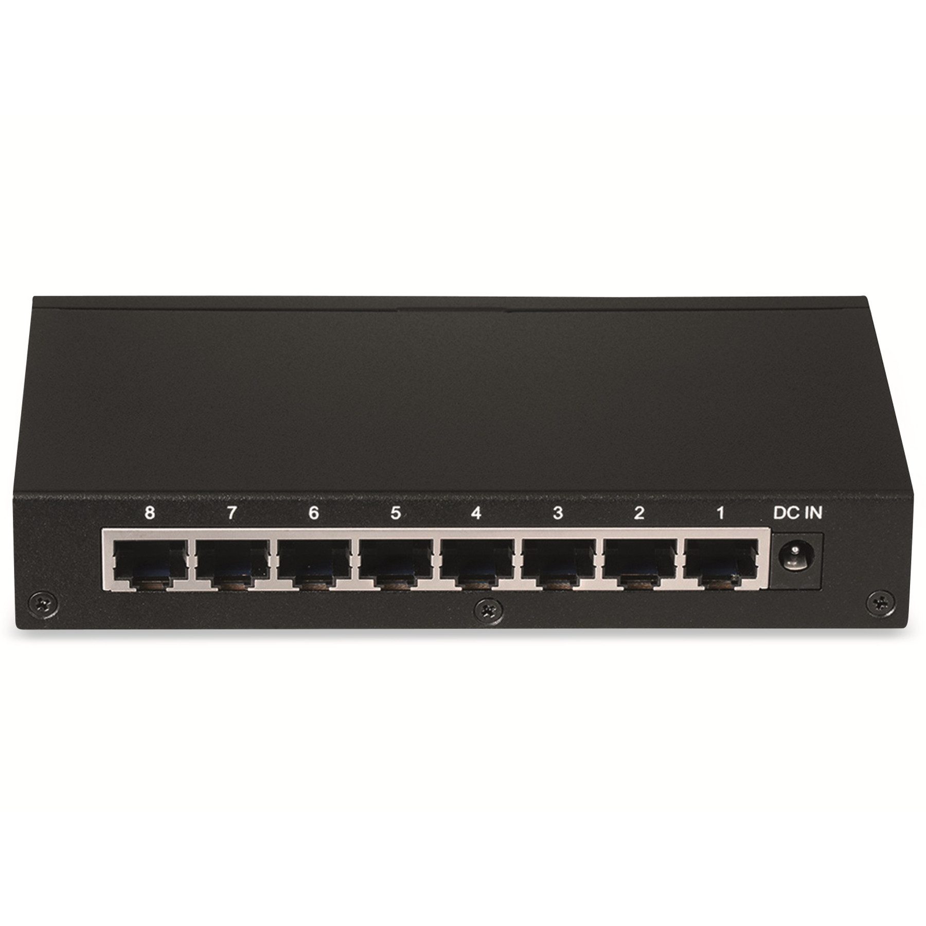 Edimax EDIMAX Gigabit-Switch GS-1008E V2, 8-port, Metallgehäuse Netzwerk-Switch