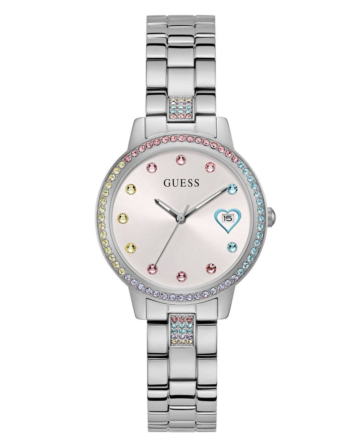 Guess Quarzuhr THREE OF HEARTS günstig online kaufen