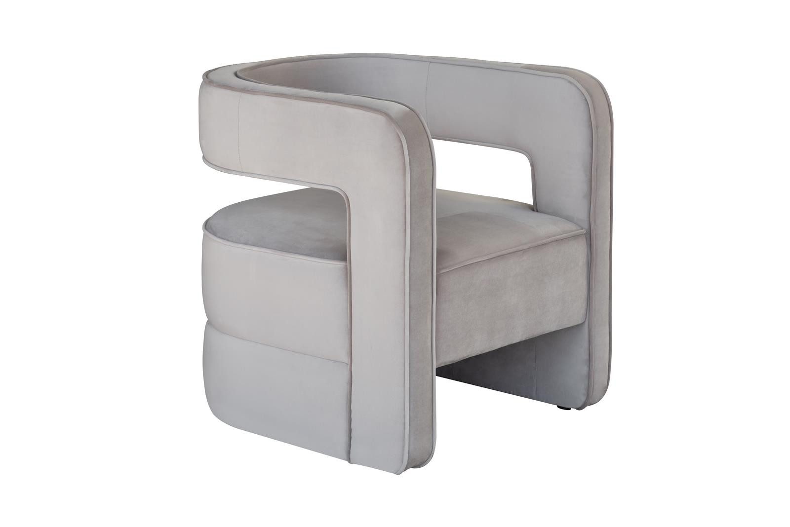 Qiyano Sessel Moderner Lounge-Sessel Taupe - günstig online kaufen