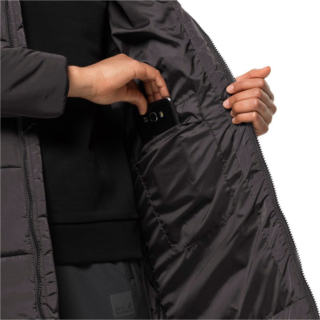 Jack Wolfskin Wintermantel Eisbach Coat (winddicht, wasserabweisend, PFC-fr günstig online kaufen