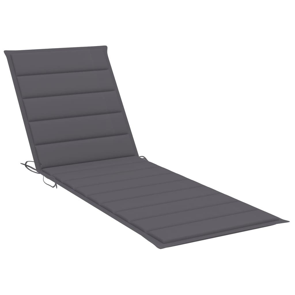 vidaXL Gartenliege Garten-Sonnenliege mit Tisch und günstig online kaufen