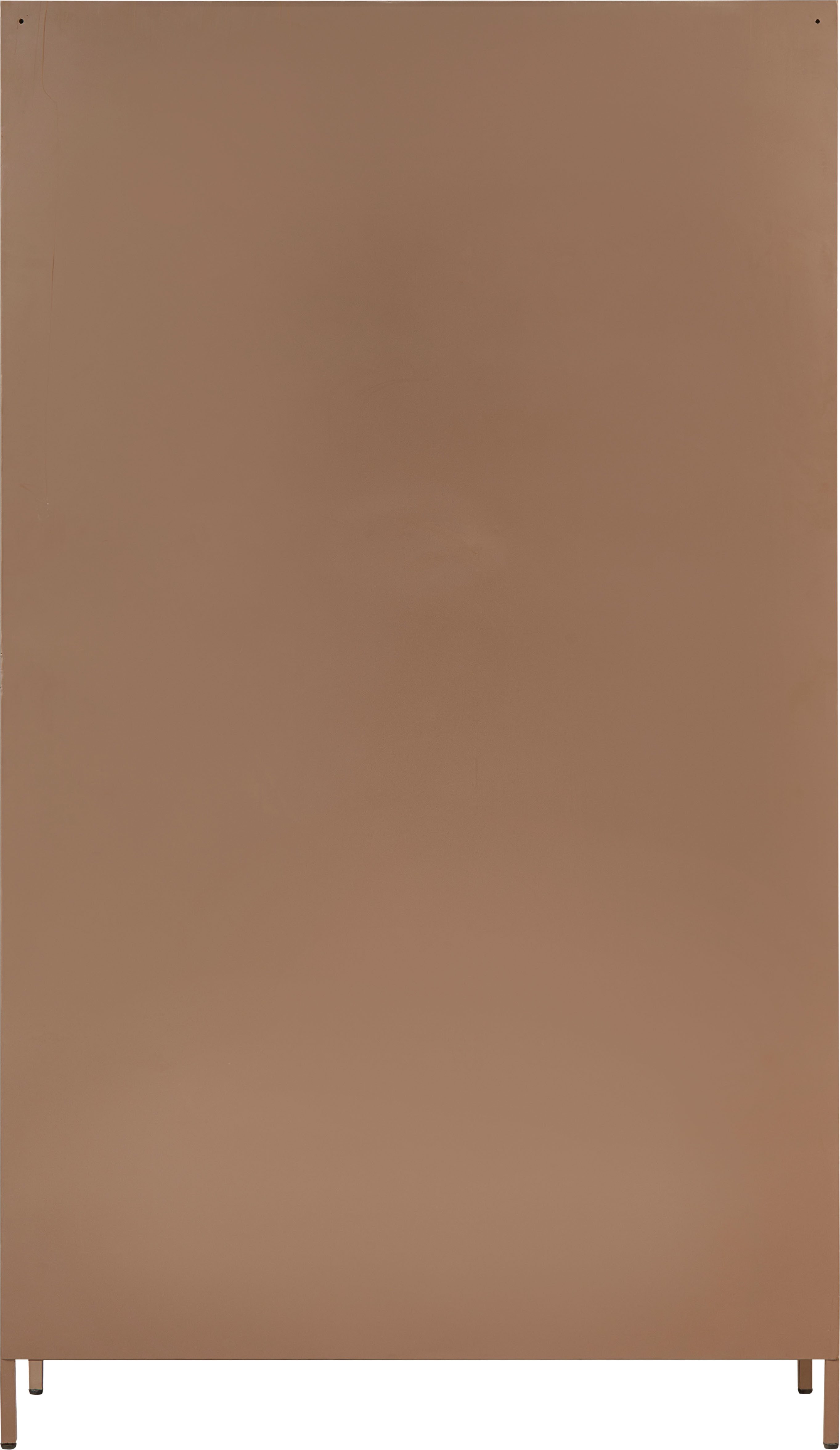 WOOOD Vitrine Ronja Halbglasvitrine aus pulverbeschichtetem Metall, H 189 cm x B 110 cm