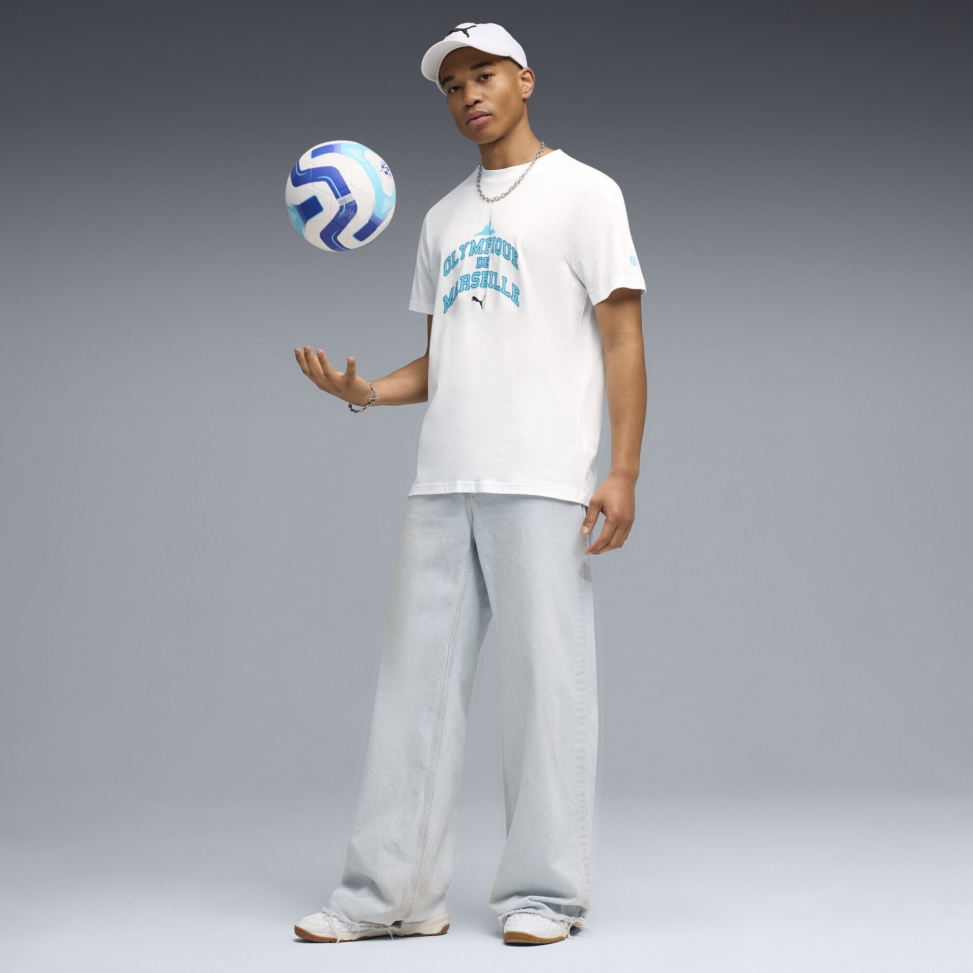 PUMA T-Shirt Olympique de Marseille FtblCulture T-Shirt Herren