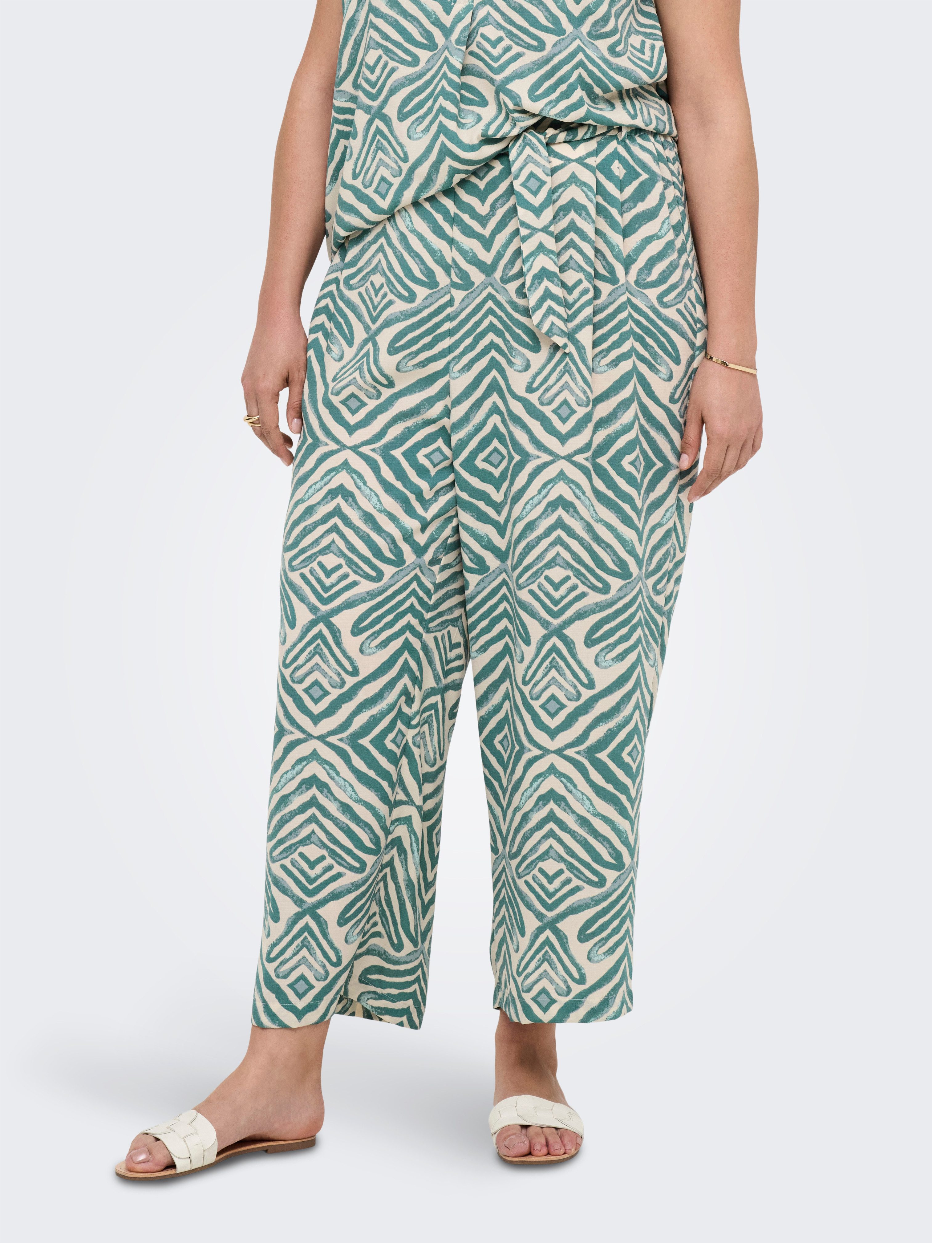 ONLY CARMAKOMA Culotte CARSHILLA CULOTTE PANT AOP BS Sommerhose günstig online kaufen